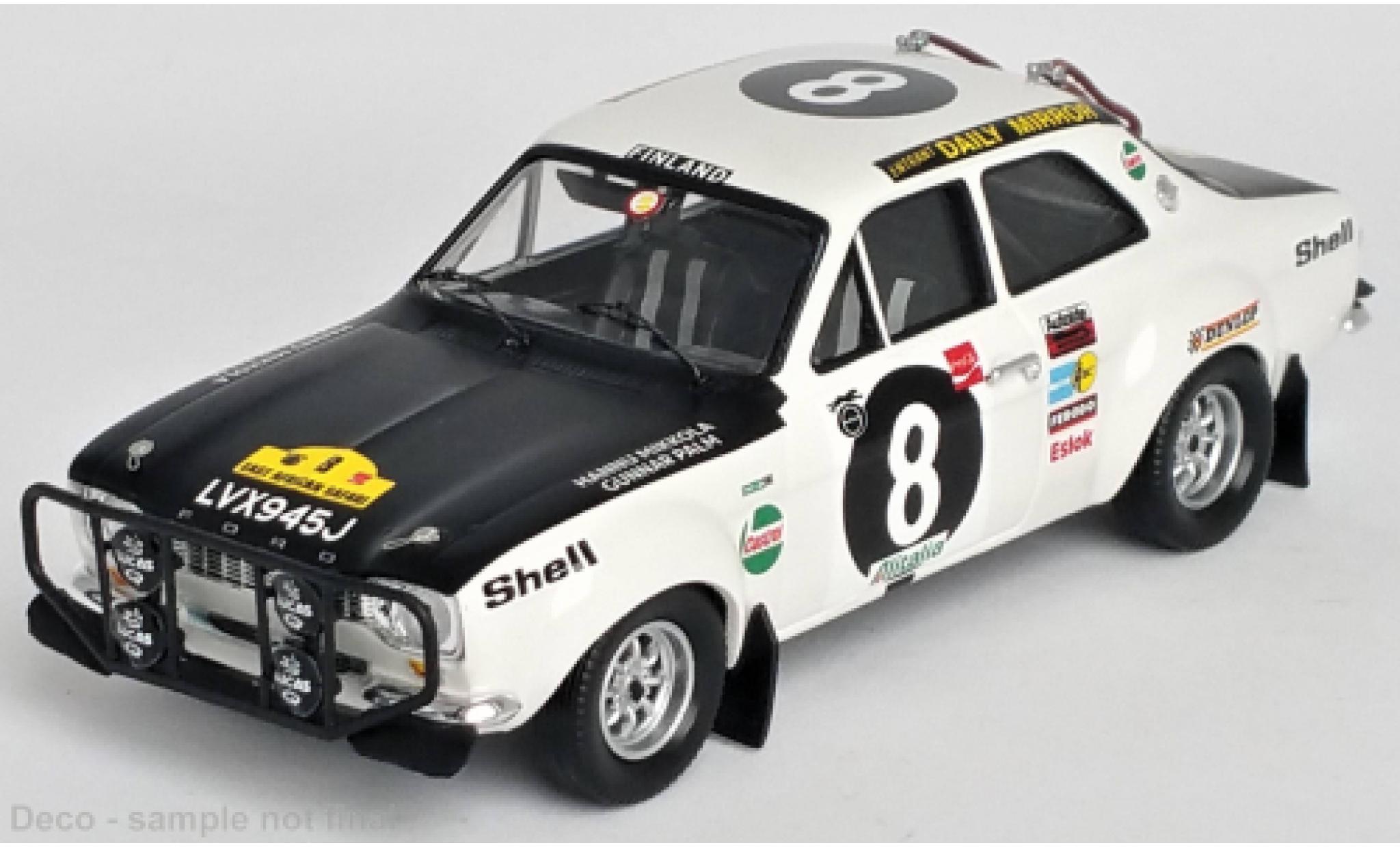 Ford Escort 1/43 Trofeu MK I No.8 Safari Rallye 1971 modellino in miniatura