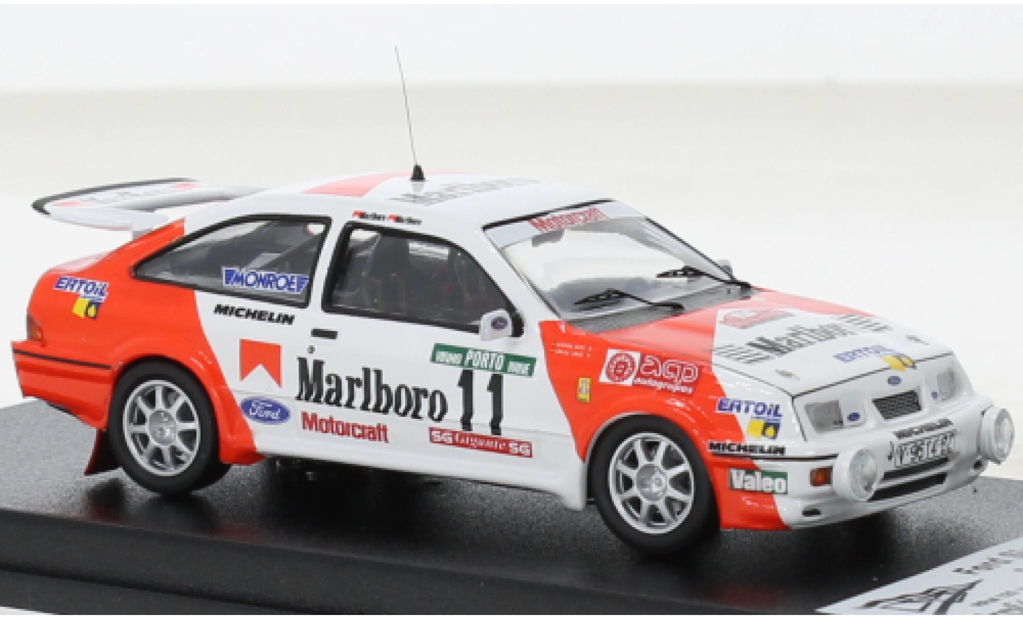 Ford Sierra 1/43 Trofeu RS Cosworth No.11 Marlboro Rallye WM Rallye Portugal 1987 modellino in miniatura