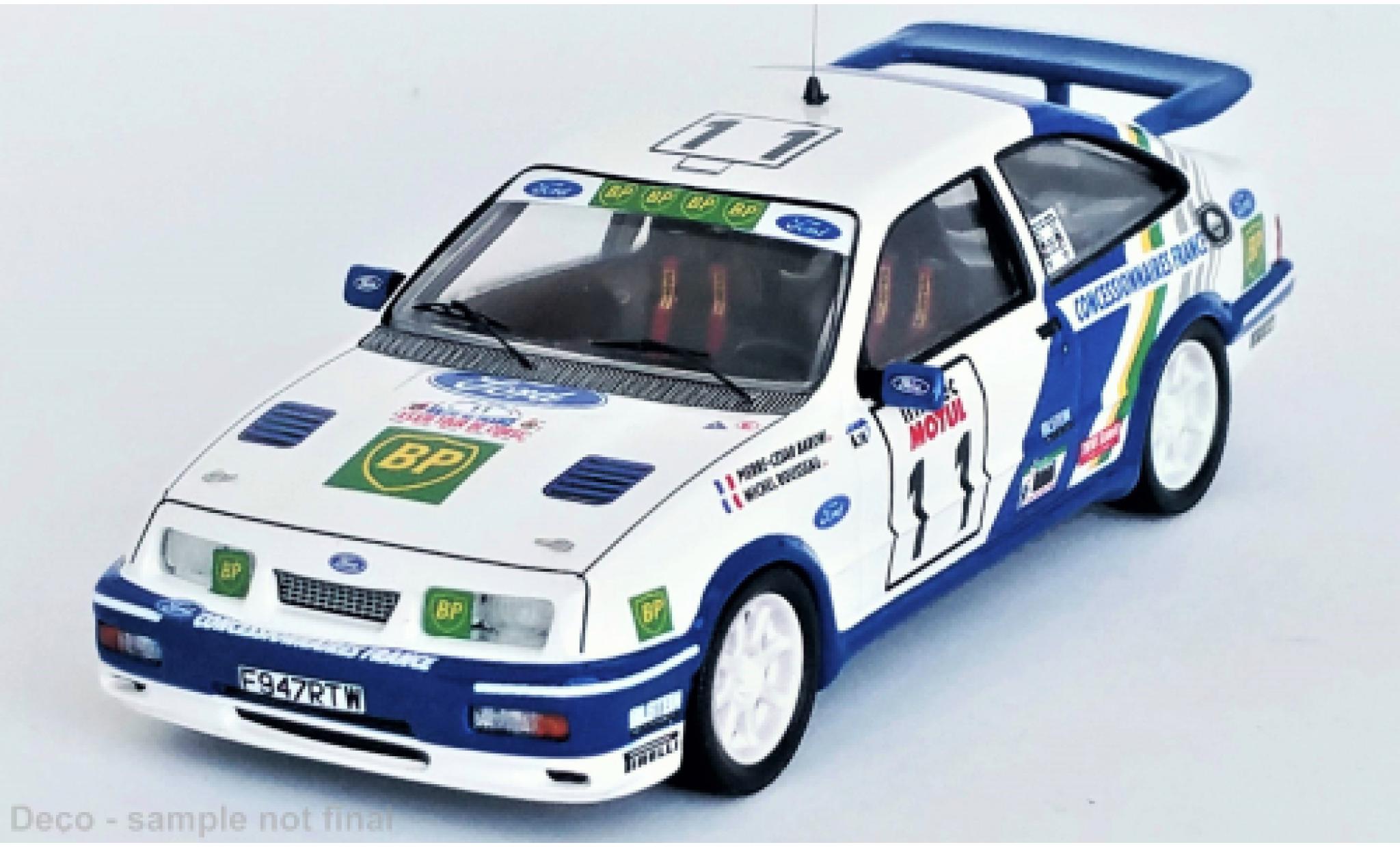 Ford Sierra 1/43 Trofeu RS Cosworth No.11 Rallye WM Tour de Corse 1989 modellino in miniatura