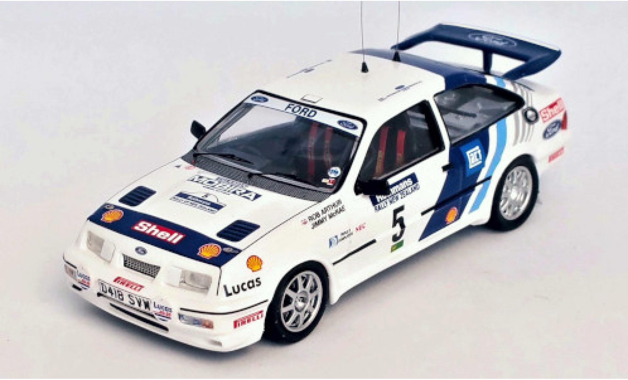 Ford Sierra 1/43 Trofeu RS Cosworth RHD No.5 Rallye WM Rallye Neuseeland 1989 modellino in miniatura