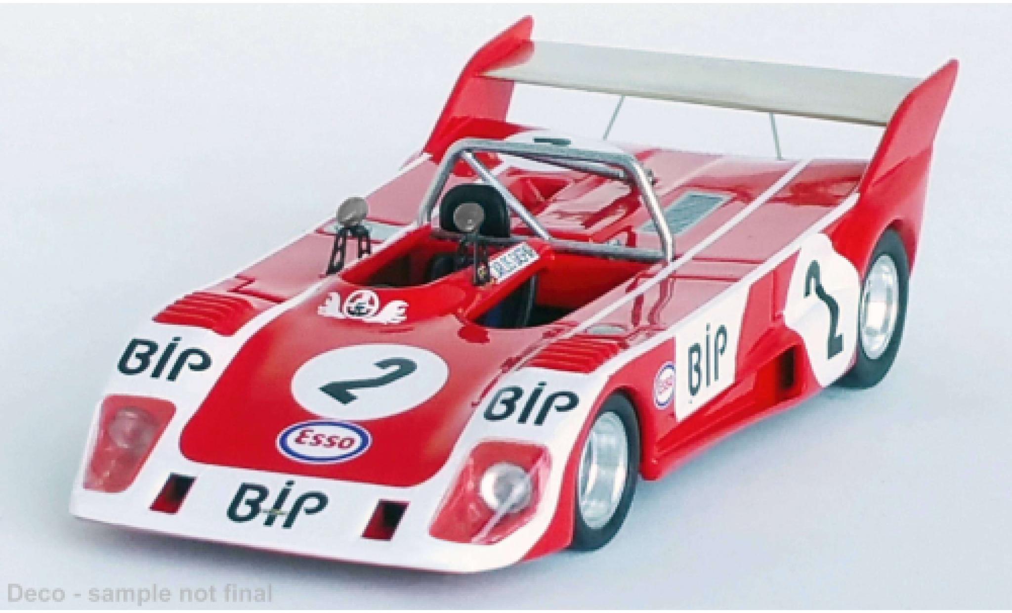 Lola T292 1/43 Trofeu RHD No.2 Villa Real 1973 modellino in miniatura