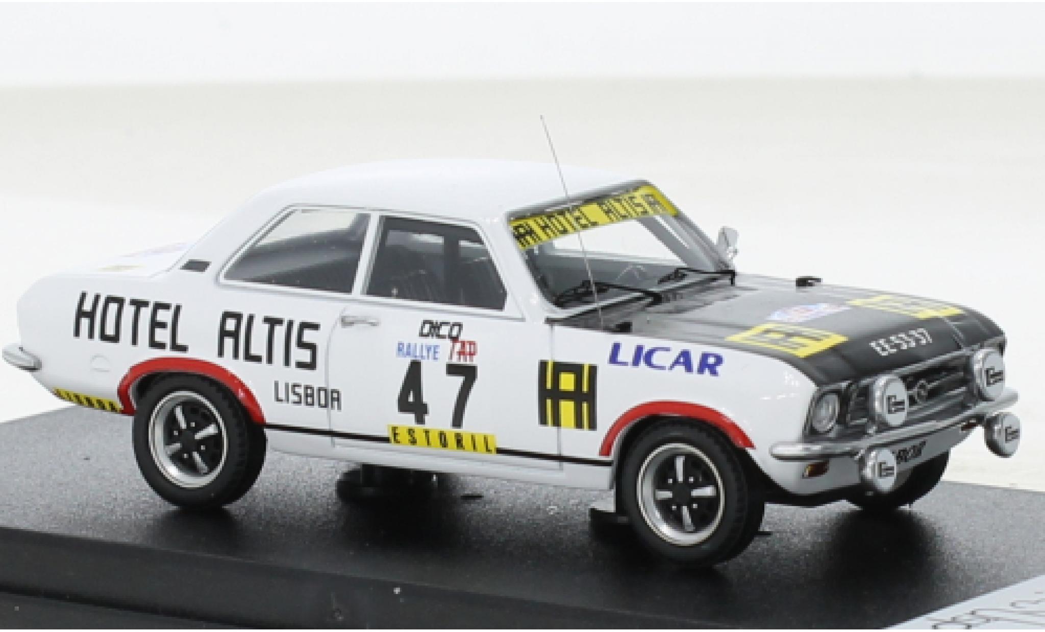 Opel Ascona 1/43 Trofeu A No.47 Rallye WM Rallye Portugal 1974 modellino in miniatura