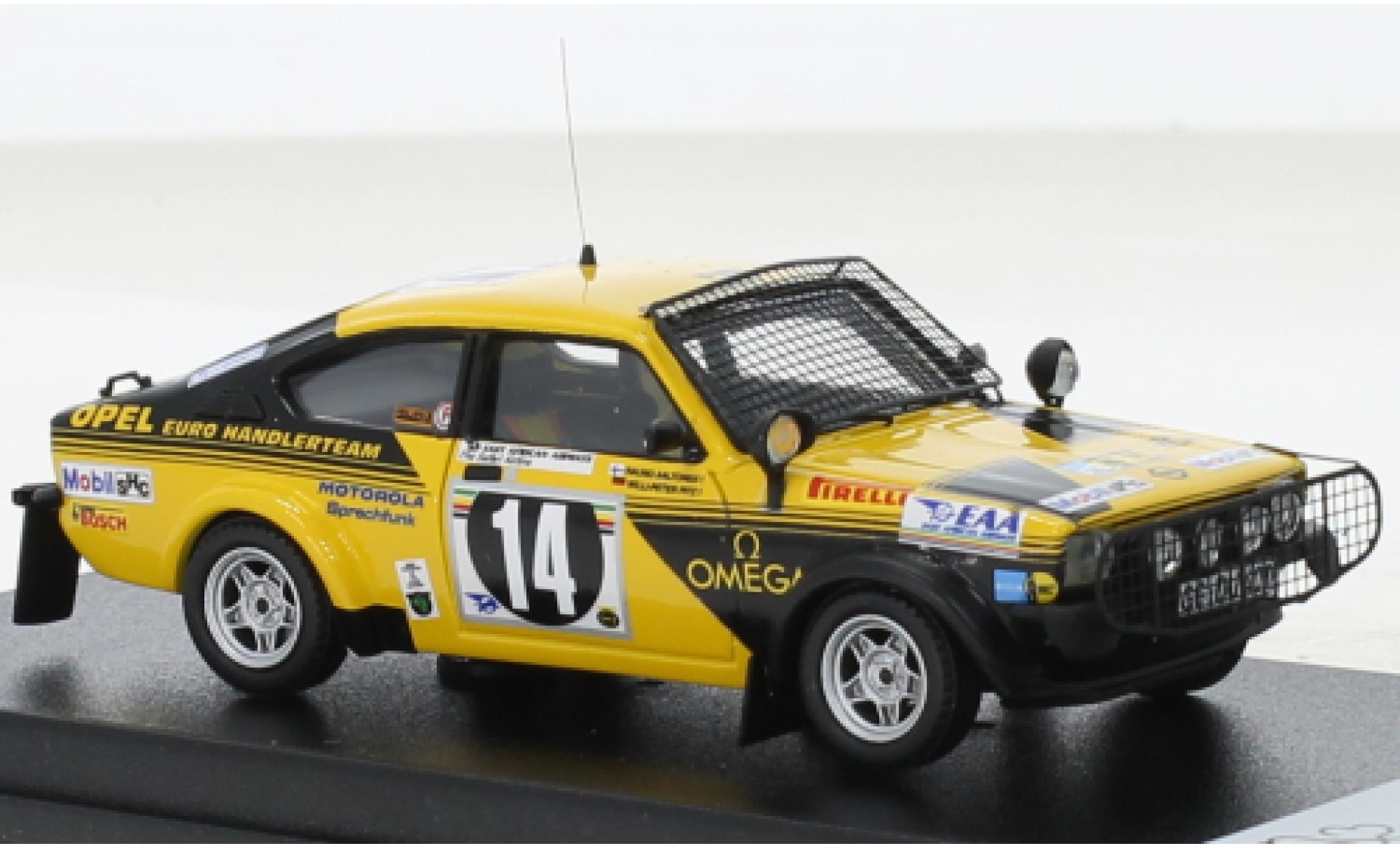 Opel Kadett 1/43 Trofeu C GT/E No.14 Rallye WM Safari Rallye 1976 modellino in miniatura