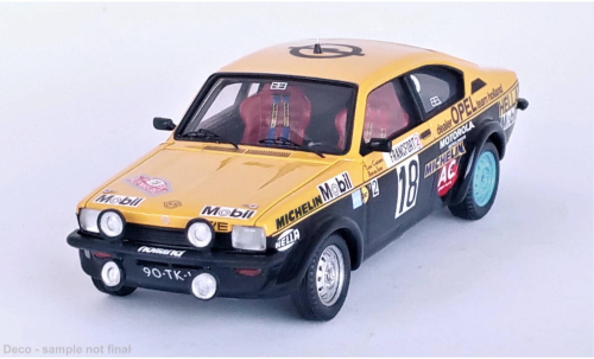Opel Kadett 1/43 Trofeu C GT/E No.18 Rallye WM Rallye Monte Carlo 1978 modellino in miniatura