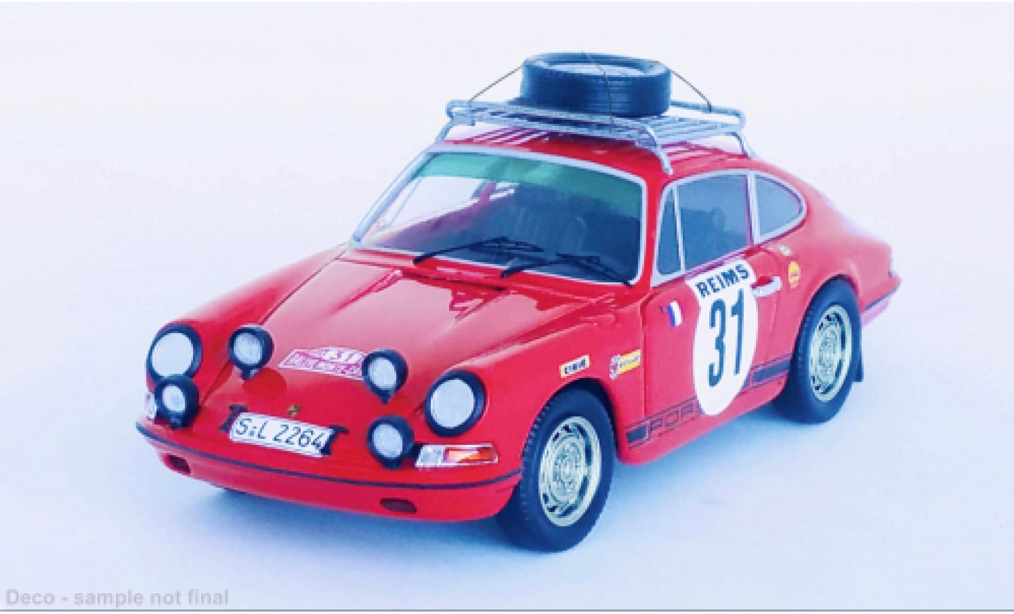 Porsche 911 1/43 Trofeu S No.31 Rallye Monte Carlo 1969 modellino in miniatura