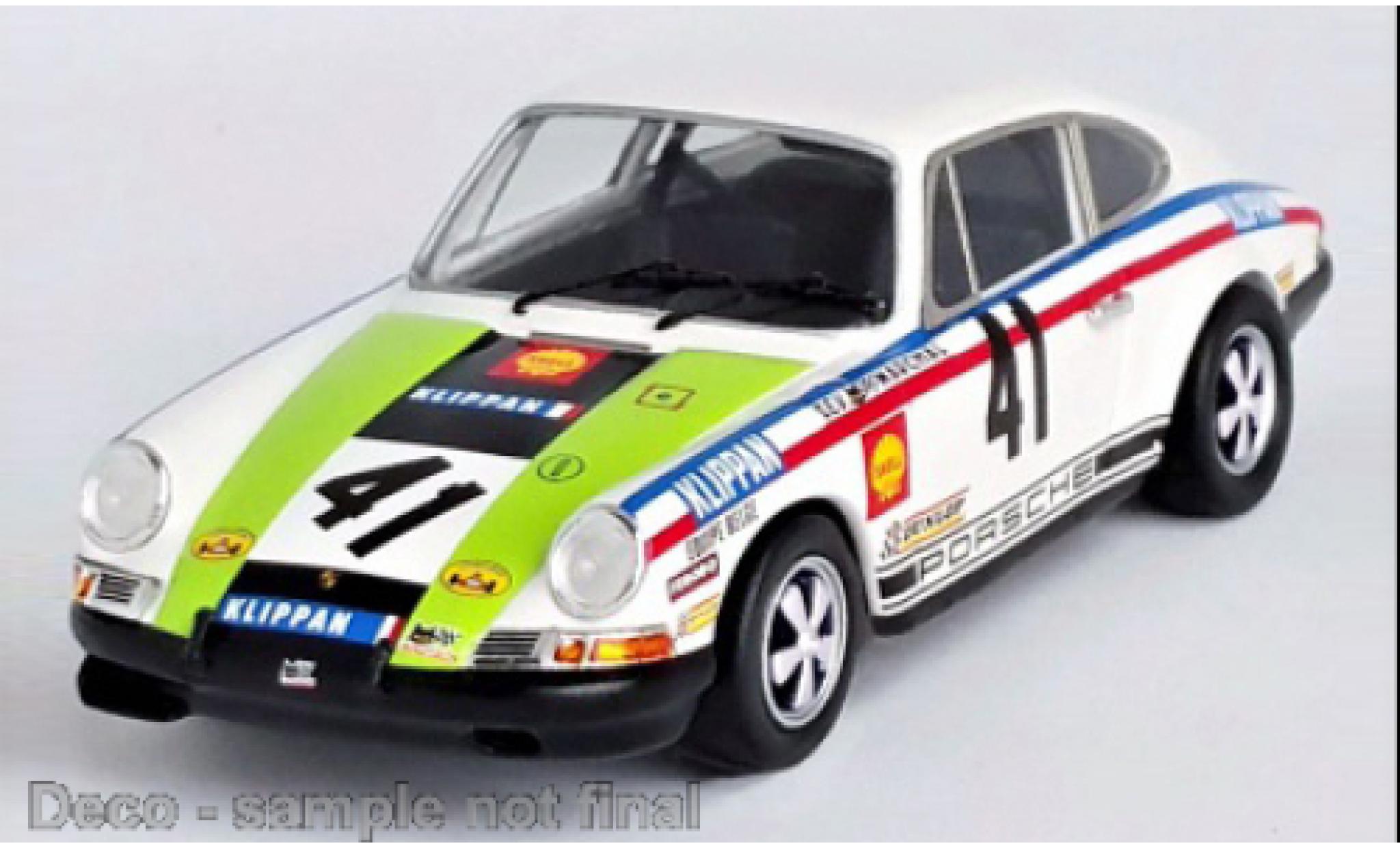 Porsche 911 1/43 Trofeu S No.41 24h Le Mans 1969 modellino in miniatura