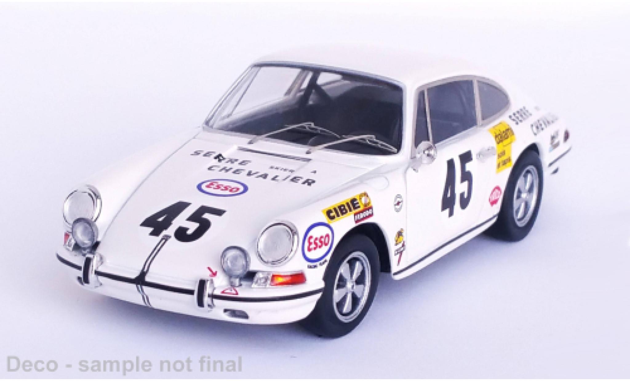 Porsche 911 1/43 Trofeu S No.45 24h Le Mans 1970 modellino in miniatura