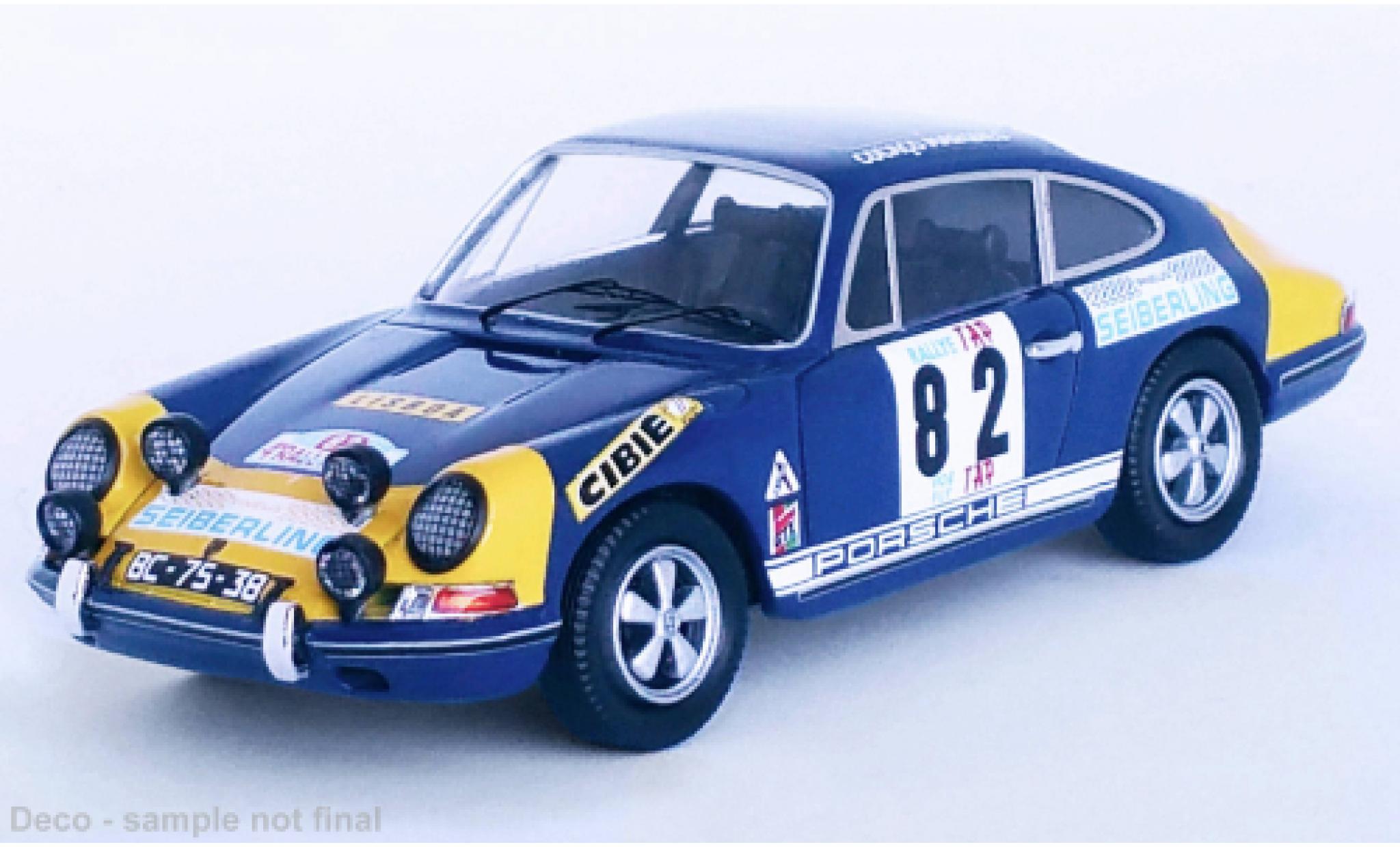 Porsche 911 1/43 Trofeu S No.82 Rallye Portugal 1970 modellino in miniatura