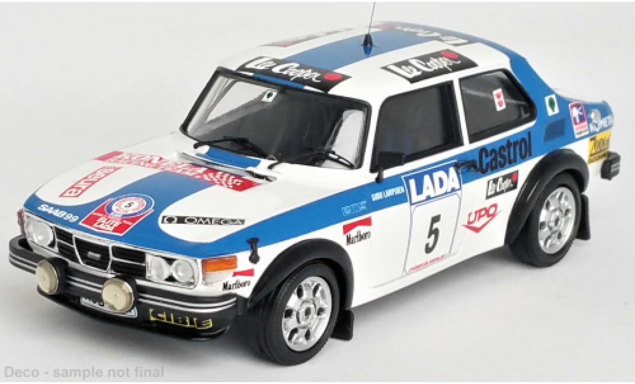 Saab 99 1/43 Trofeu No.5 Rallye WM 1000 Lakes Rallye 1977 modellino in miniatura