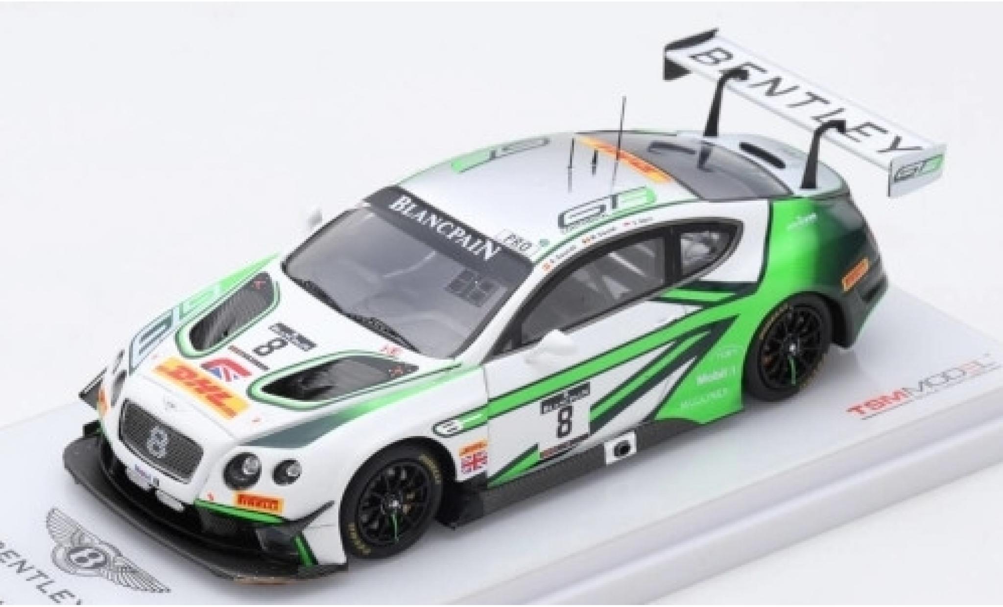 Bentley Continental 1/43 TrueScale Miniatures GT3 No.8 Team M-Sport Blancpain Endurance Series 1000km Paul Ricard 2017 A.Soucek/M.Soulet/V.Abril modellino in miniatura