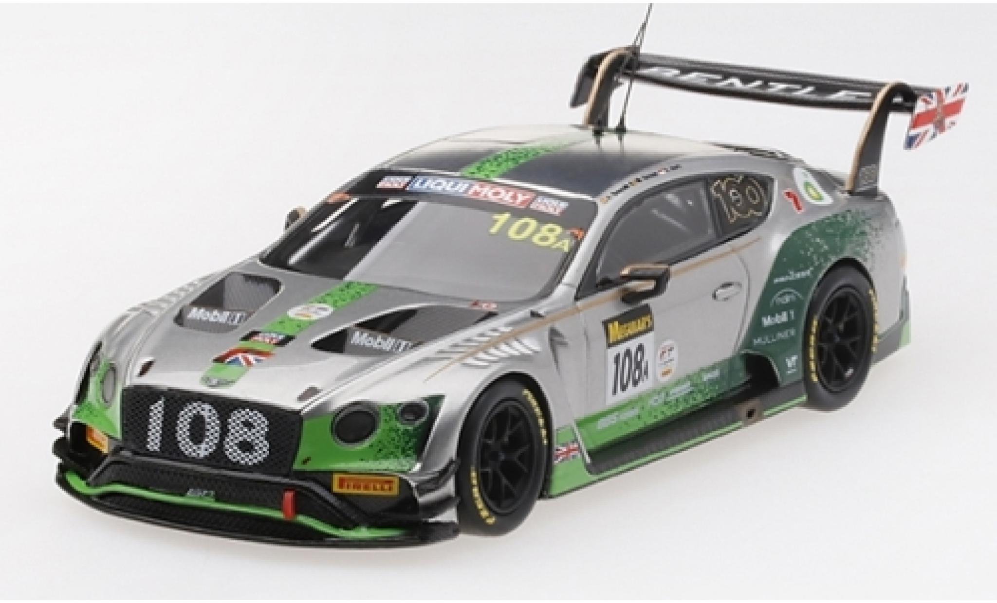 Bentley Continental 1/43 TrueScale Miniatures GT3 RHD No.108 Team M-Sport 12h Bathurst 2019 A.Soucek/M.Soulet/V.Abril modellino in miniatura
