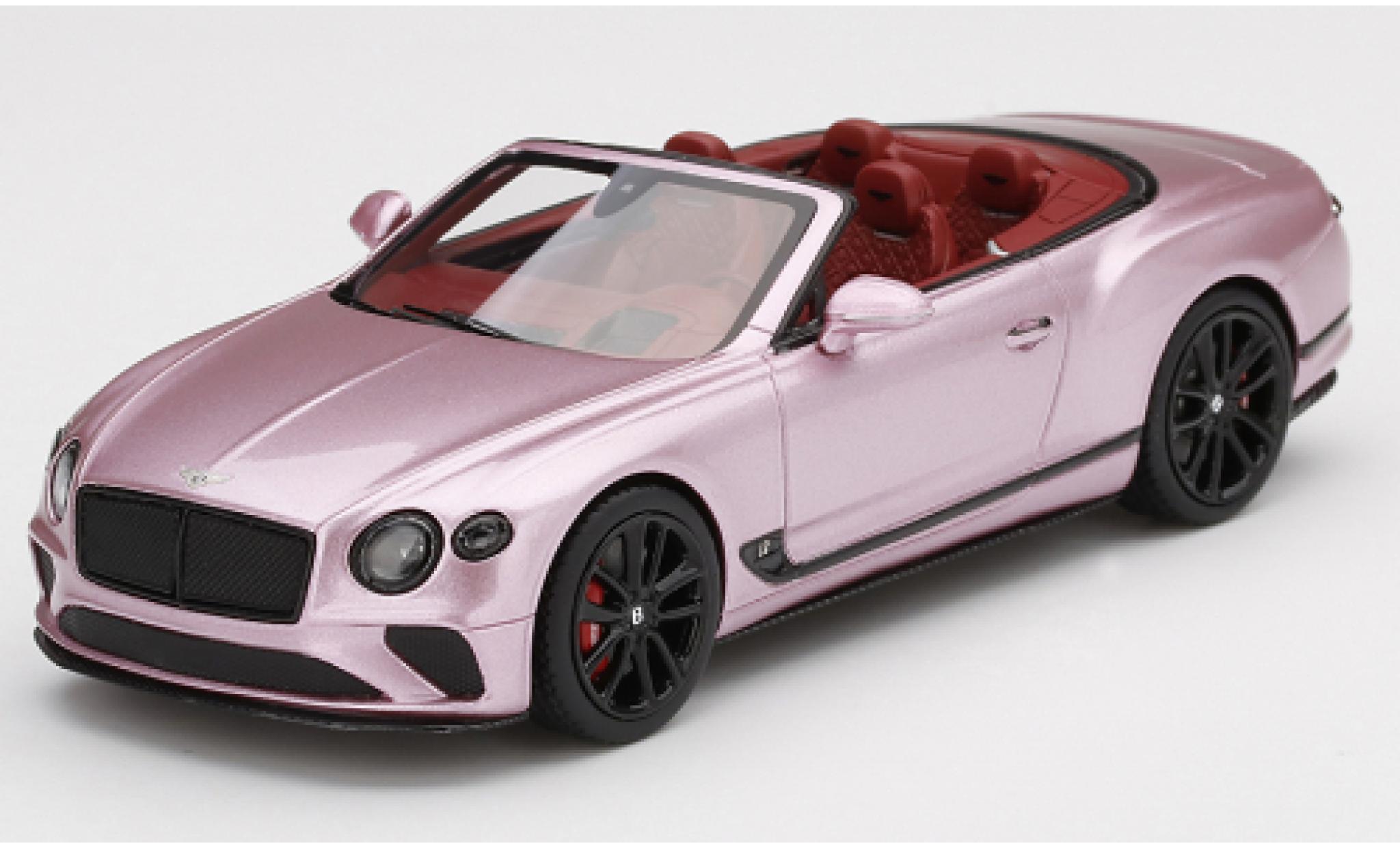 Bentley Continental 1/43 TrueScale Miniatures GTC metallico rosa modellino in miniatura