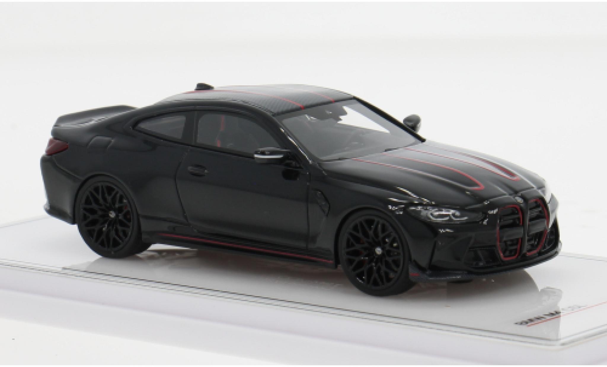 Bmw M4 1/43 TrueScale Miniatures CSL (G82) schwarz 2023 1:43 modellino in miniatura