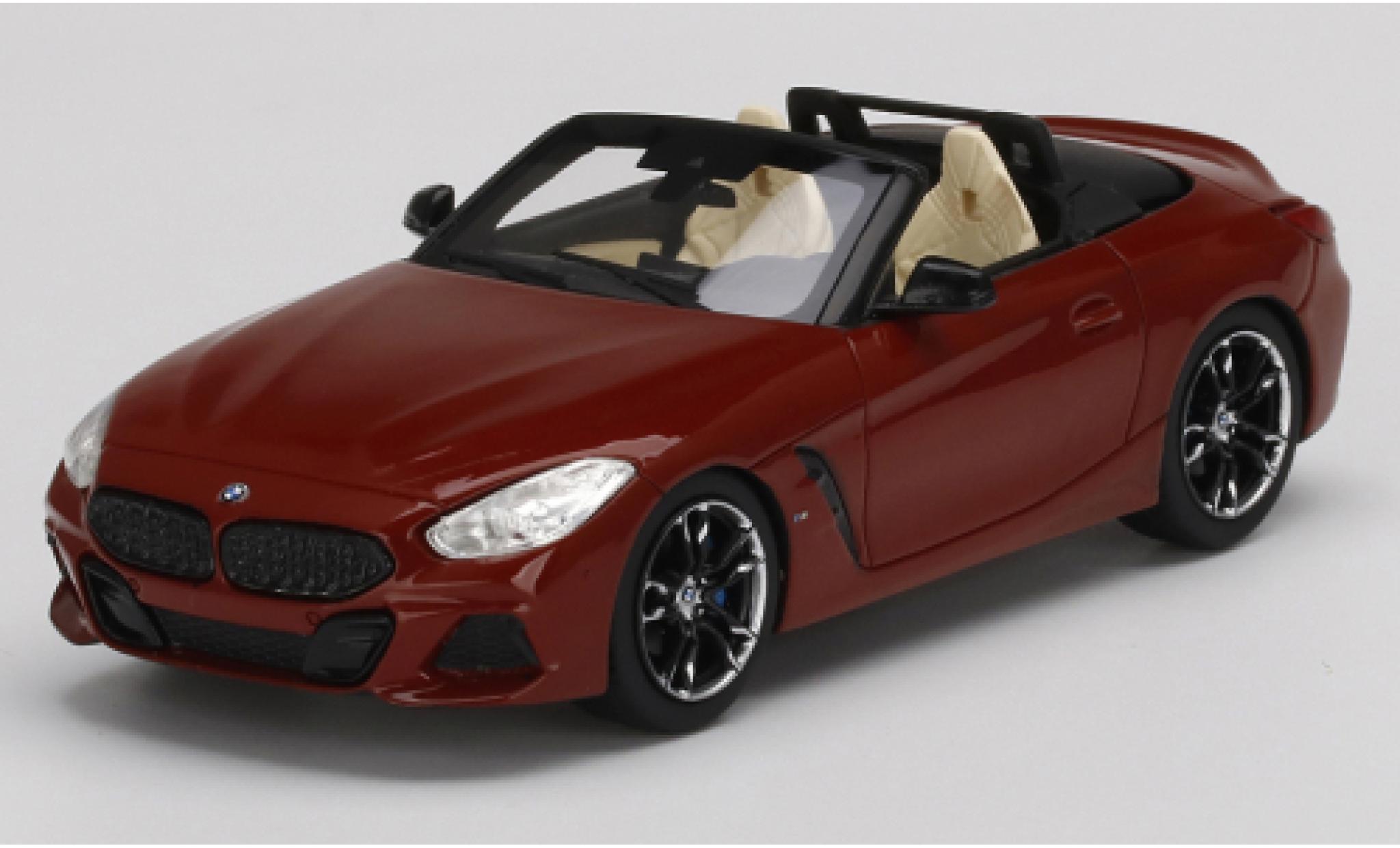 Bmw Z4 1/43 TrueScale Miniatures rosso 2019 modellino in miniatura