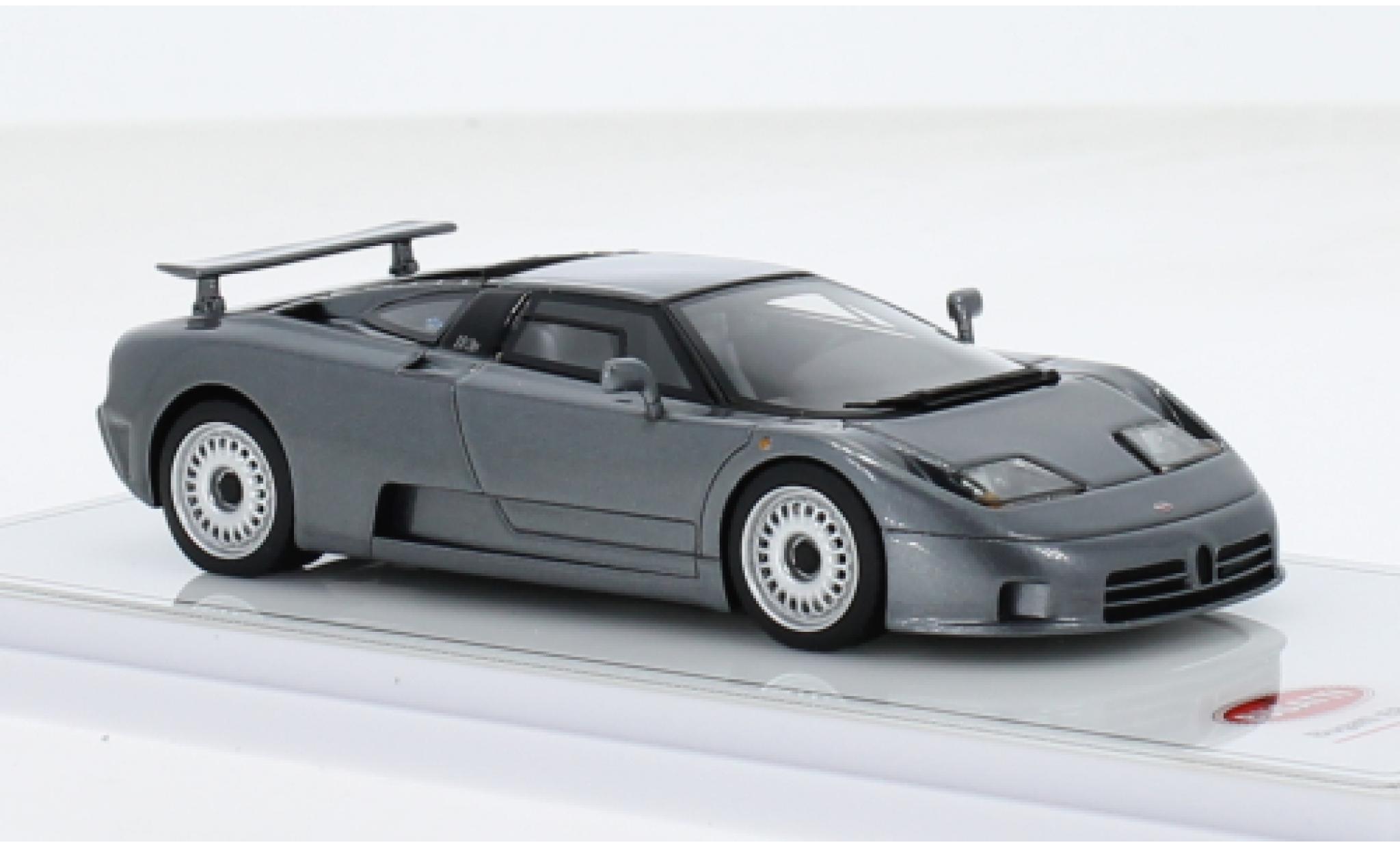 Bugatti EB110 1/43 TrueScale Miniatures EB 110 GT metallise grau 1:43 modellino in miniatura
