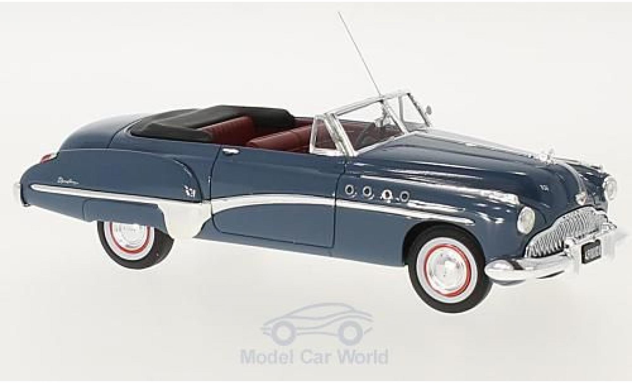 Buick Roadmaster 1/43 TrueScale Miniatures Convertibile blu 1949 modellino in miniatura