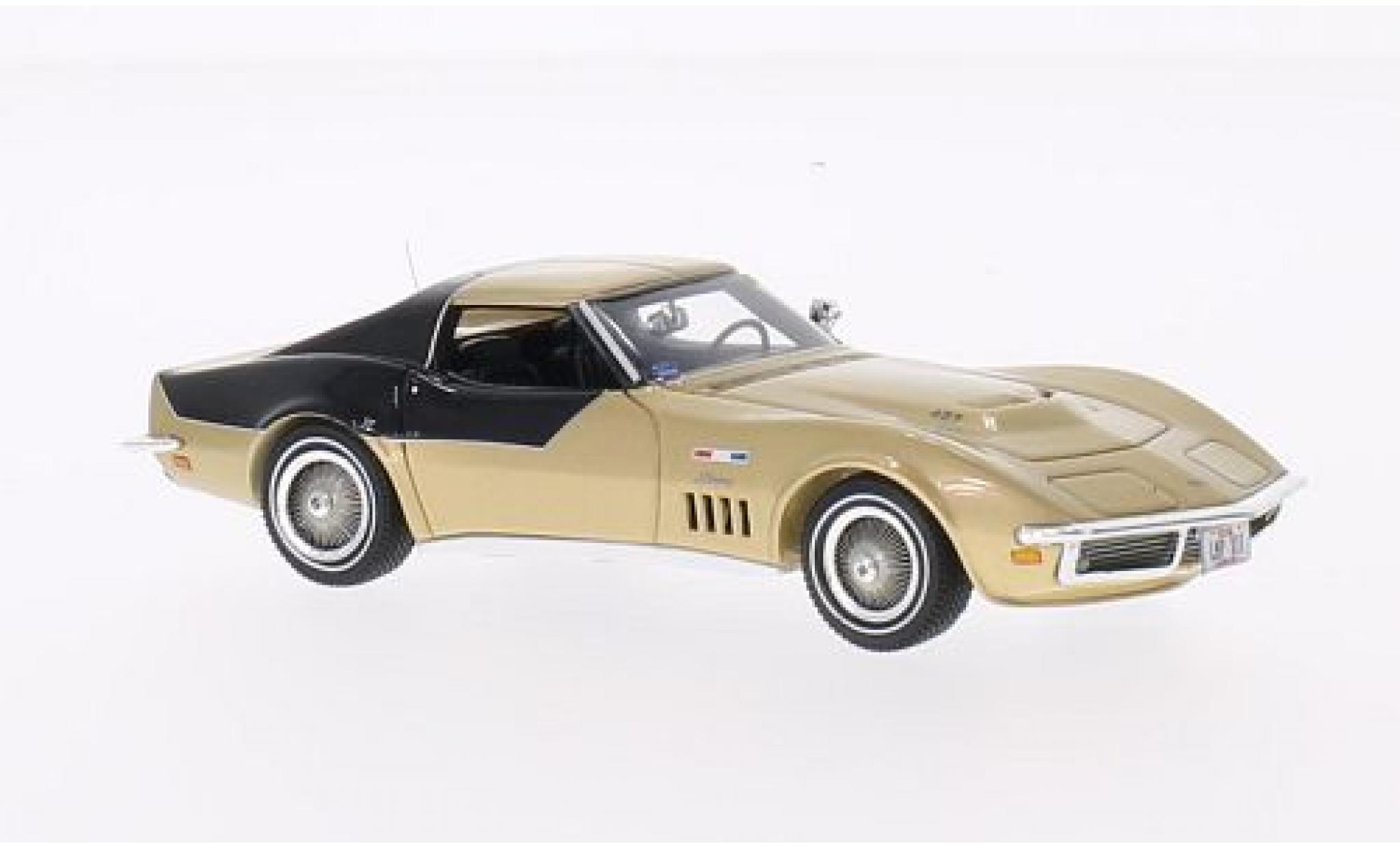 Chevrolet Corvette 1/43 TrueScale Miniatures gold/nero 1969 Astrovette Apollo XII modellino in miniatura