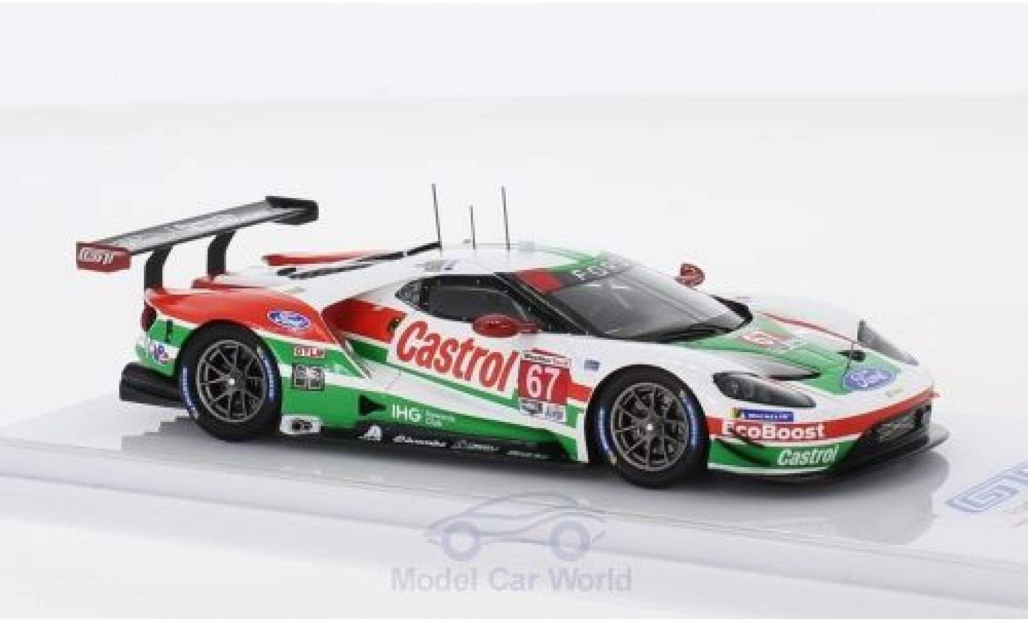 Ford GT 1/43 TrueScale Miniatures No.67 Chip Ganassi Team USA Castrol 24h Daytona 2019 R.Briscoe/S.Dixon/R.Westbrook modellino in miniatura