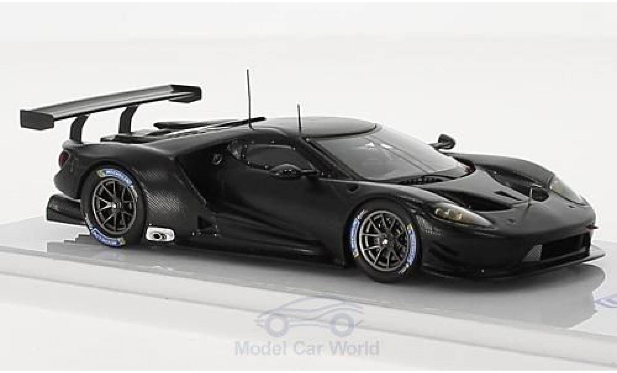 Ford GT 1/43 TrueScale Miniatures nero 2016 E Test Car modellino in miniatura
