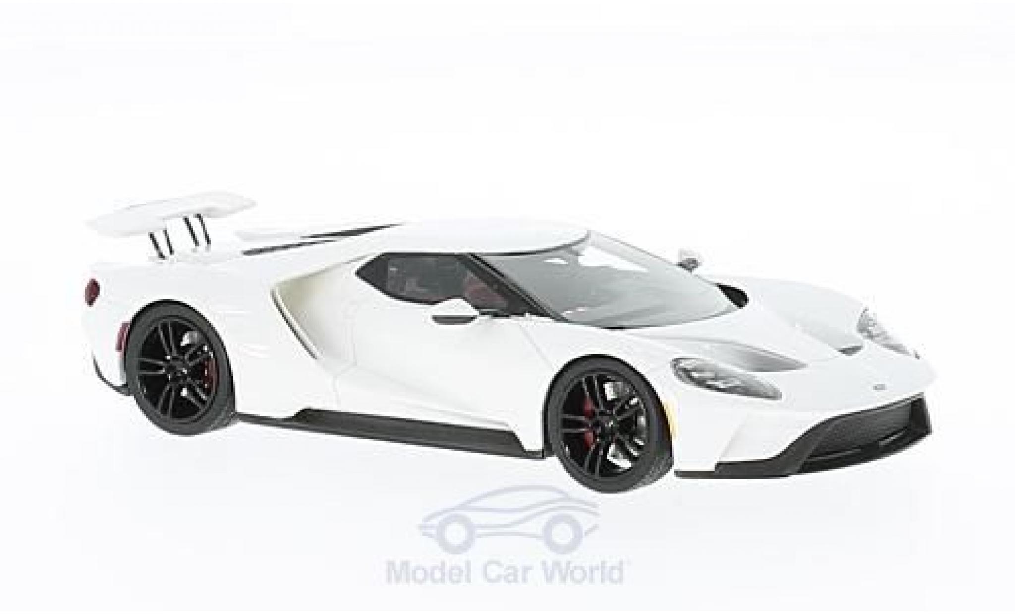 Ford GT 1/43 TrueScale Miniatures bianco North American International Auto Show modellino in miniatura