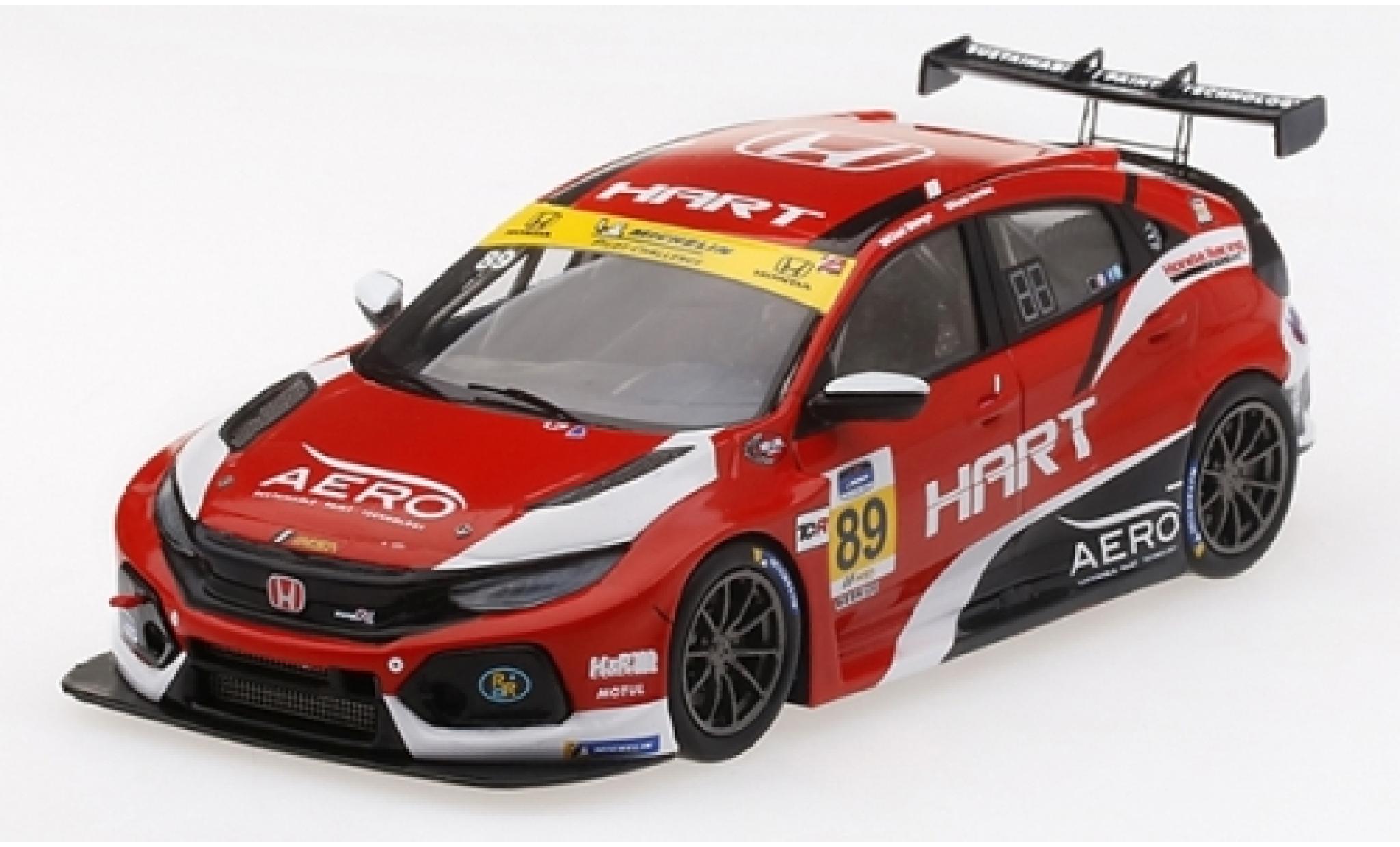 Honda Civic 1/43 TrueScale Miniatures Type R TCR No.89 HART TCR International Series 24h Daytona 2019 C.Gilsinger/R.Eversley modellino in miniatura
