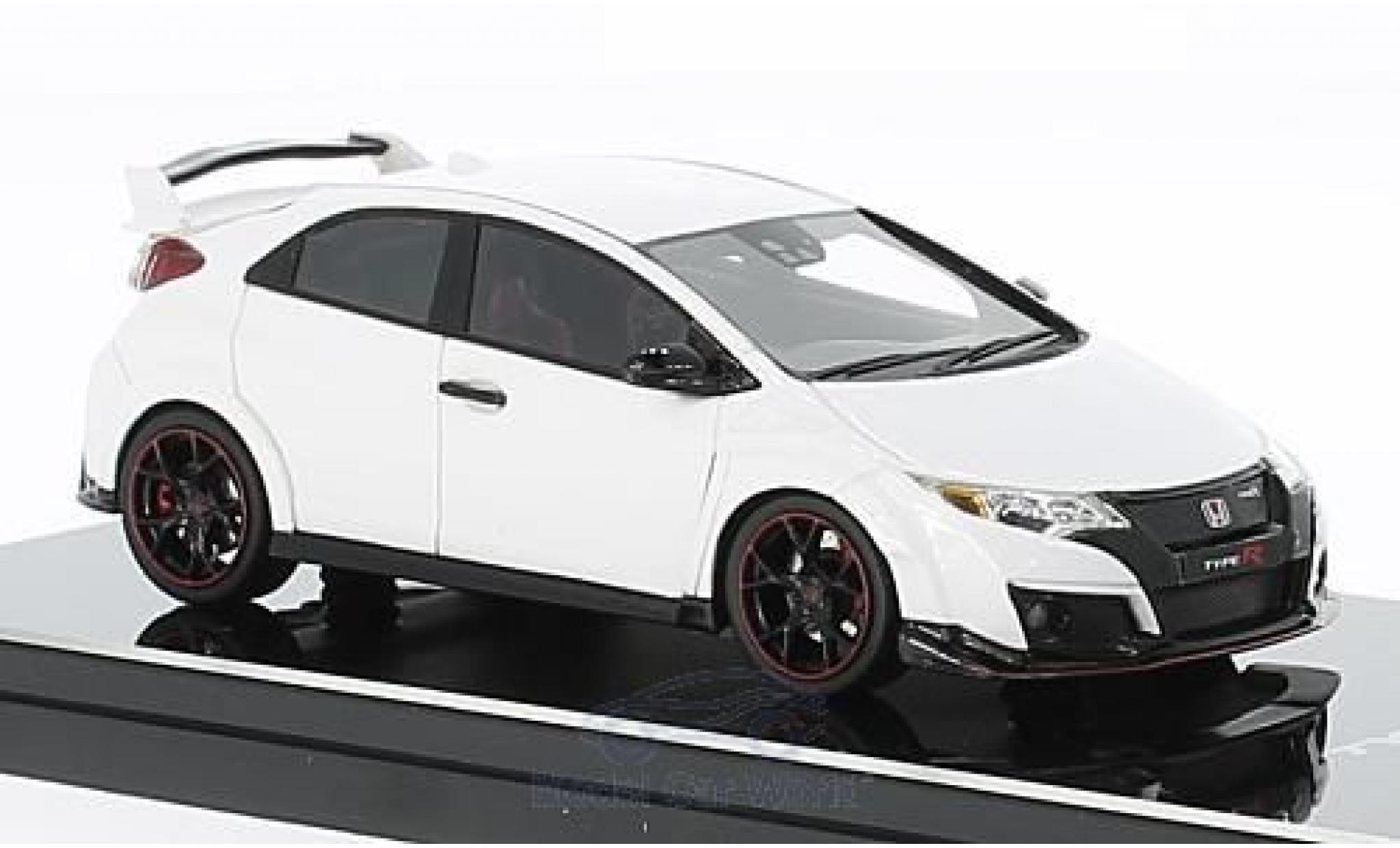Honda Civic Type R 1/43 TrueScale Miniatures Type R bianco RHD 2015 modellino in miniatura