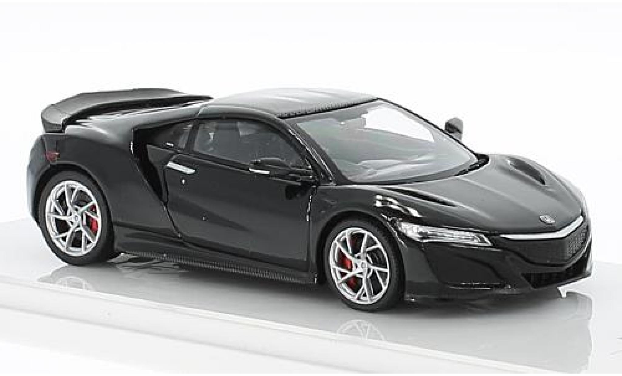 Honda NSX 1/43 TrueScale Miniatures nero RHD 2017 modellino in miniatura