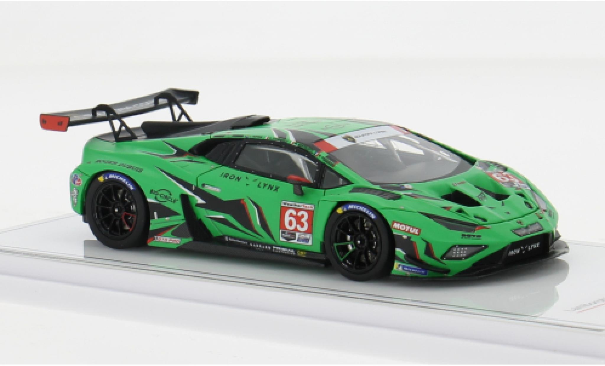 Lamborghini Huracan 1/43 TrueScale Miniatures GT3 Evo2 No.63 Iron Lynx IMSA 24h Daytona 2023 1:43 modellino in miniatura