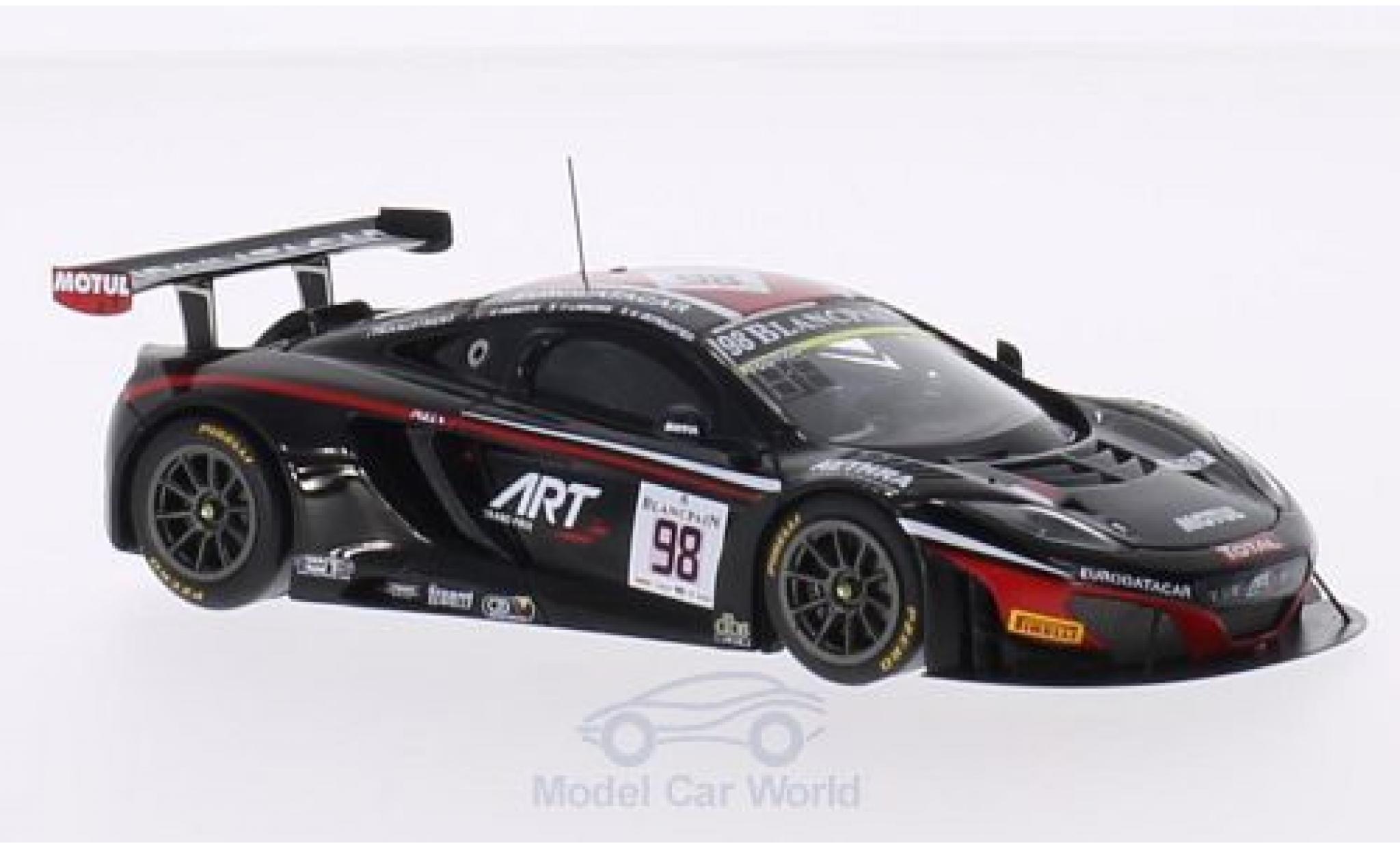McLaren MP4-12C 1/18 TrueScale Miniatures 12C GT3 No.98 ART Grand Prix 24h Spa 2014 G.Demoustier/N.Lapierre/A.Parente modellino in miniatura