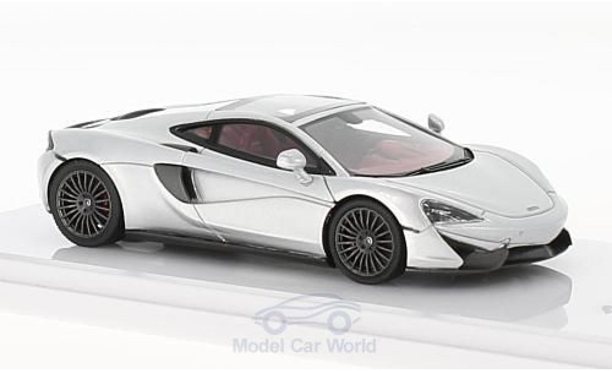 McLaren 570 1/43 TrueScale Miniatures GT grigio 2016 modellino in miniatura