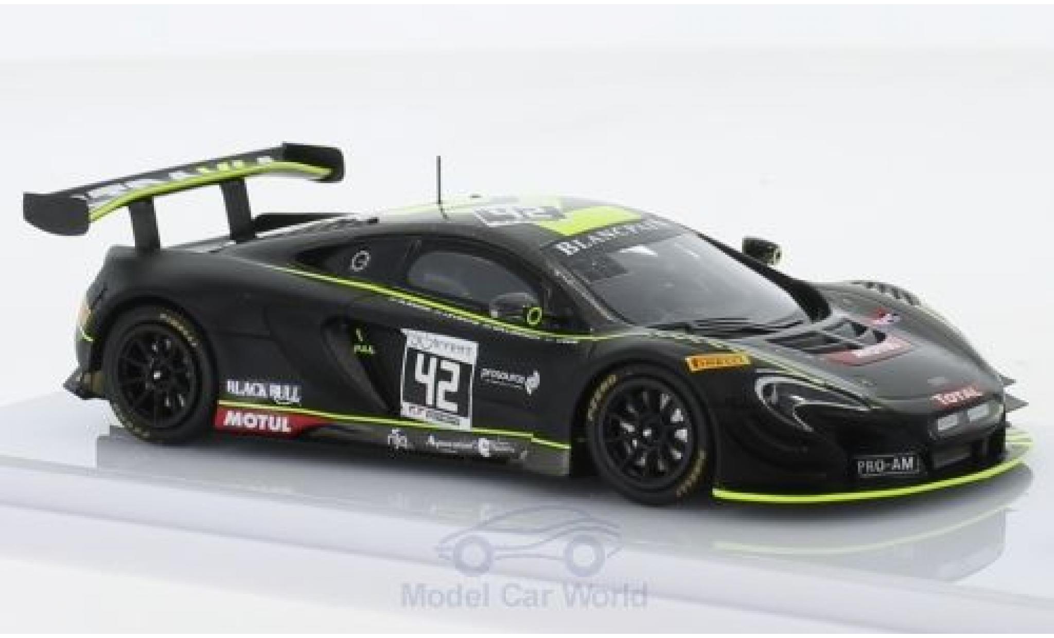 McLaren 650 1/43 TrueScale Miniatures S GT3 No.42 Strakka Racing 24h Spa 2017 N.Leventis/L.Williamson/C.Fleming/O.Webb modellino in miniatura