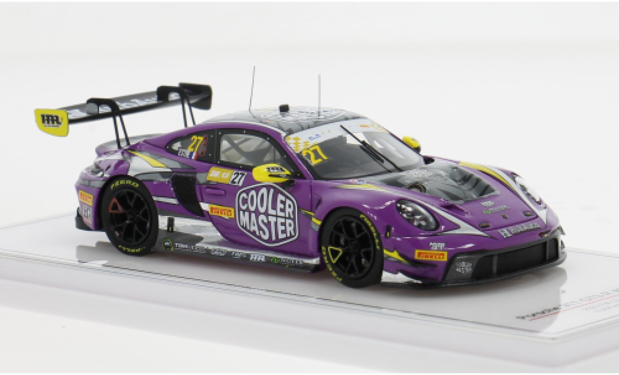 Porsche 992 GT3 R 1/43 TrueScale Miniatures 911  No.27 Hubauto Racing FIA GT World Cup Macau 2023 1:43 modellino in miniatura