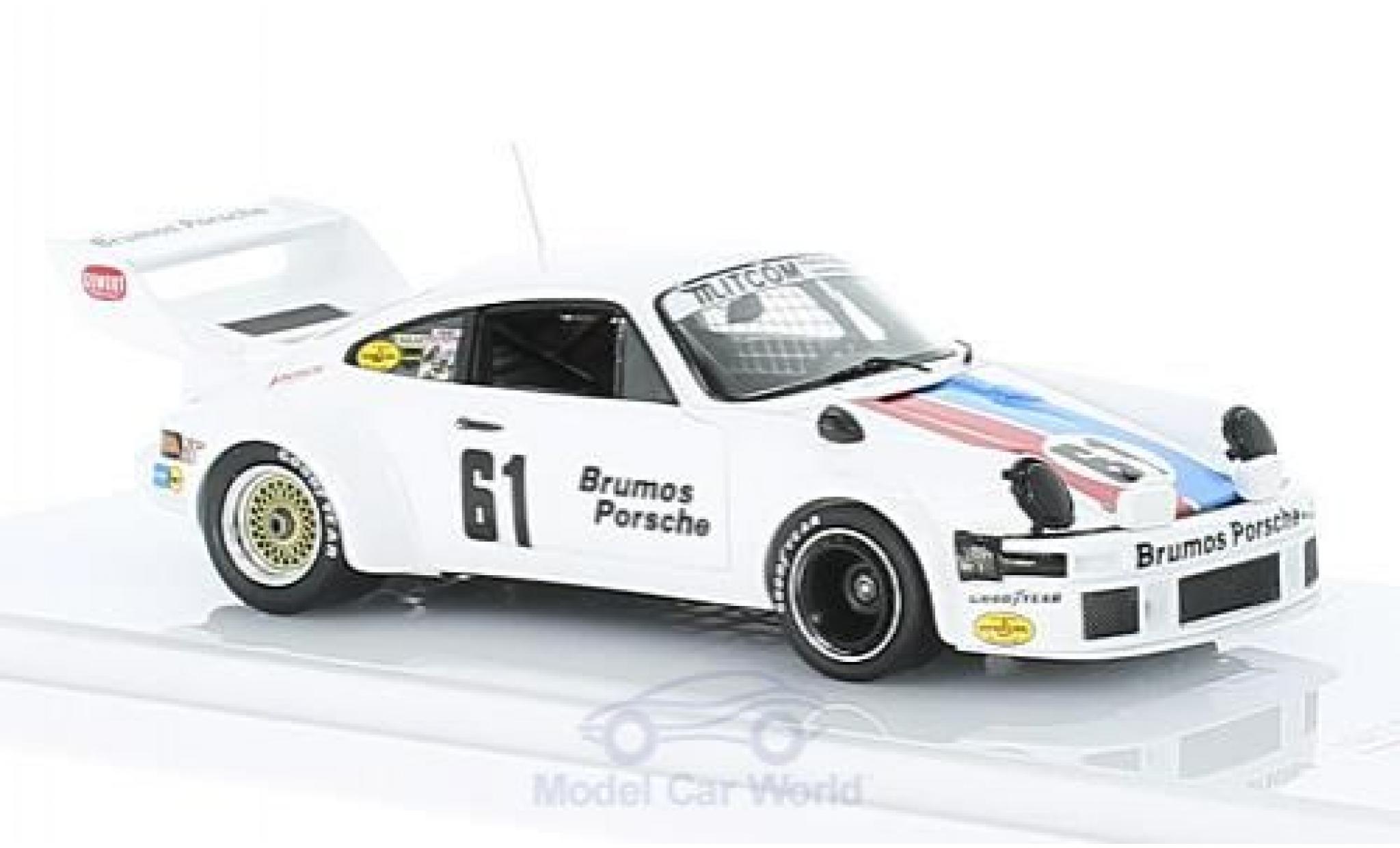 Porsche 934 1977 1/43 TrueScale Miniatures /5 No.61 Brumos Racing 12h Sebring 1977 J.Busby/P.Gregg modellino in miniatura