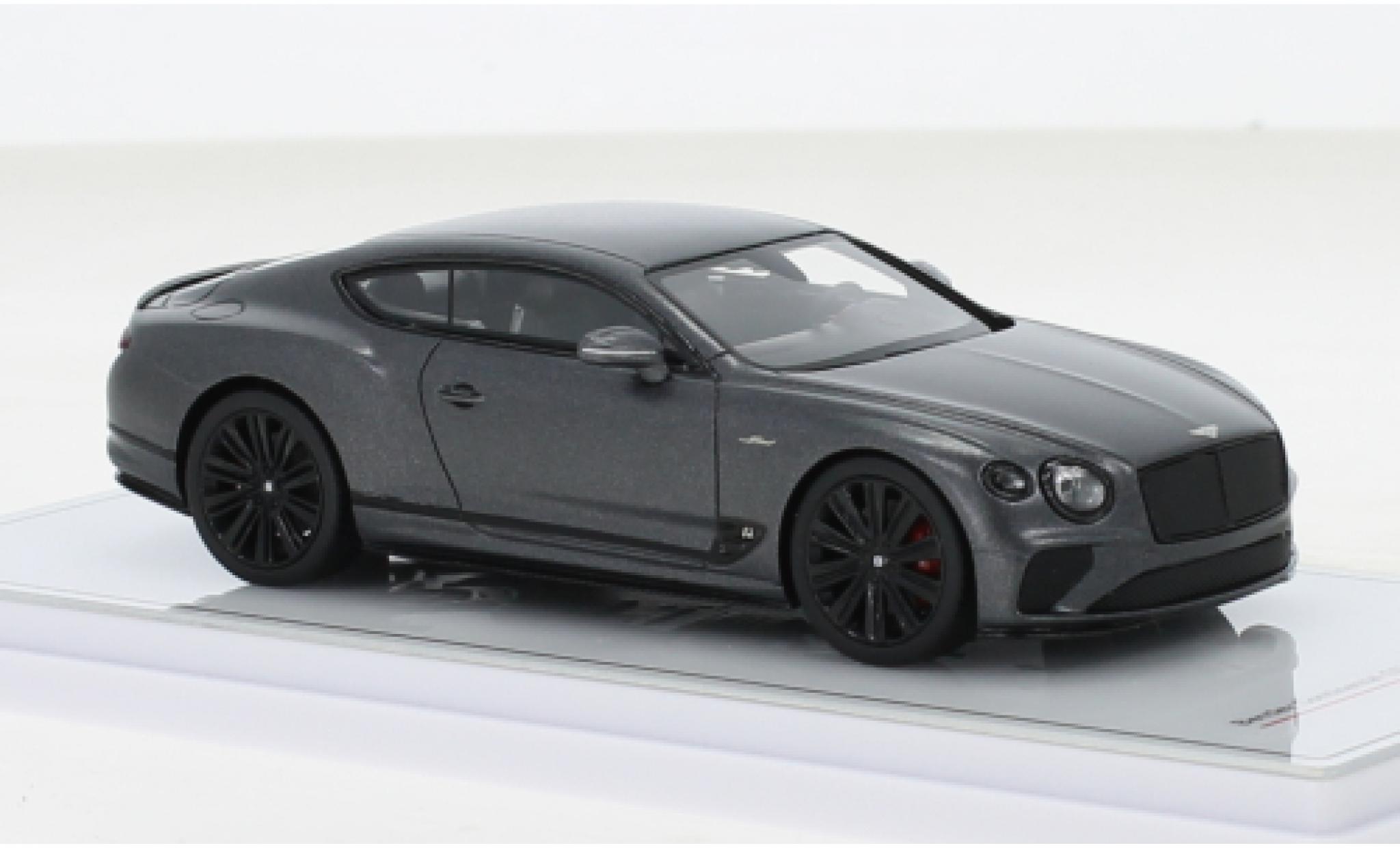 Bentley Continental 1/43 TrueScale Miniatures GT Speed matt-anthrazit 2022 modellino in miniatura