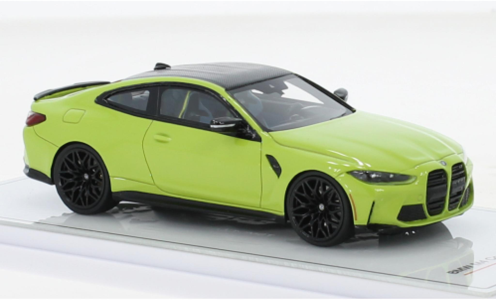 Bmw M4 1/43 TrueScale Miniatures Competition (G82) verde 2021 modellino in miniatura