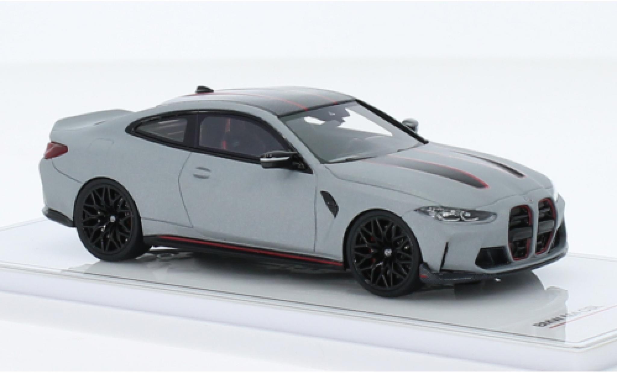 Bmw M4 1/43 TrueScale Miniatures CSL (G82) mattgrau modellino in miniatura