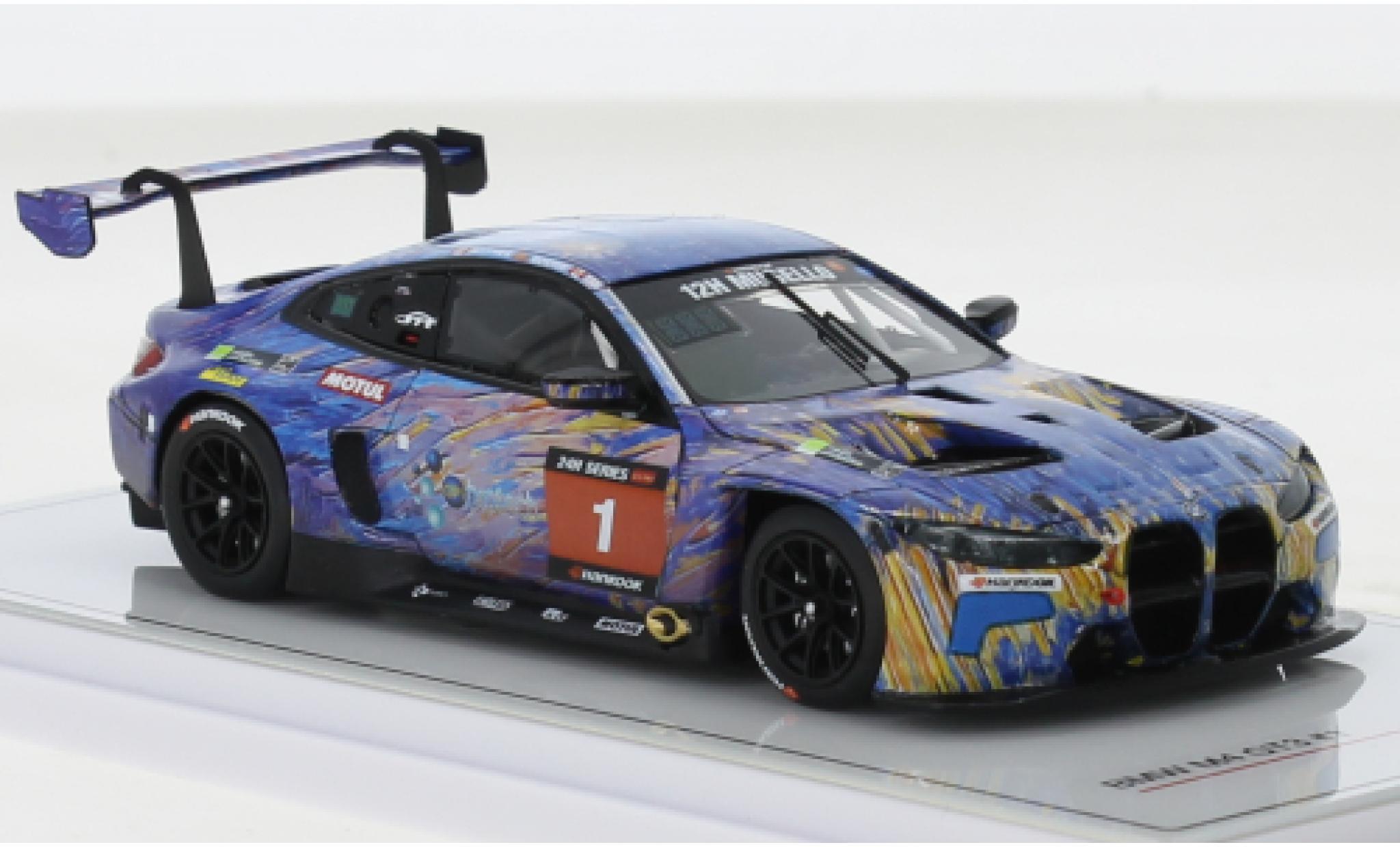Bmw M4 1/43 TrueScale Miniatures GT3 No.1 ST Racing 12h Mugello 2022 modellino in miniatura