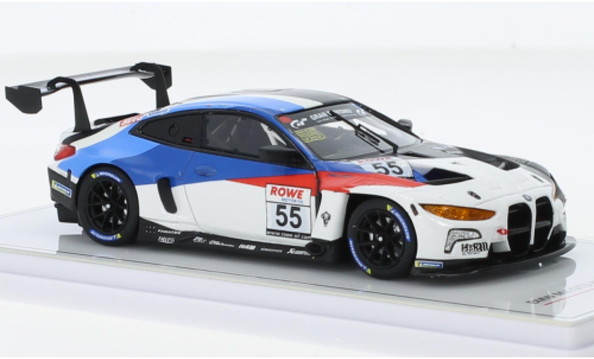 Bmw M4 1/43 TrueScale Miniatures GT3 No.55 Blancpain Endurance Series Nuerburgring 2021 modellino in miniatura