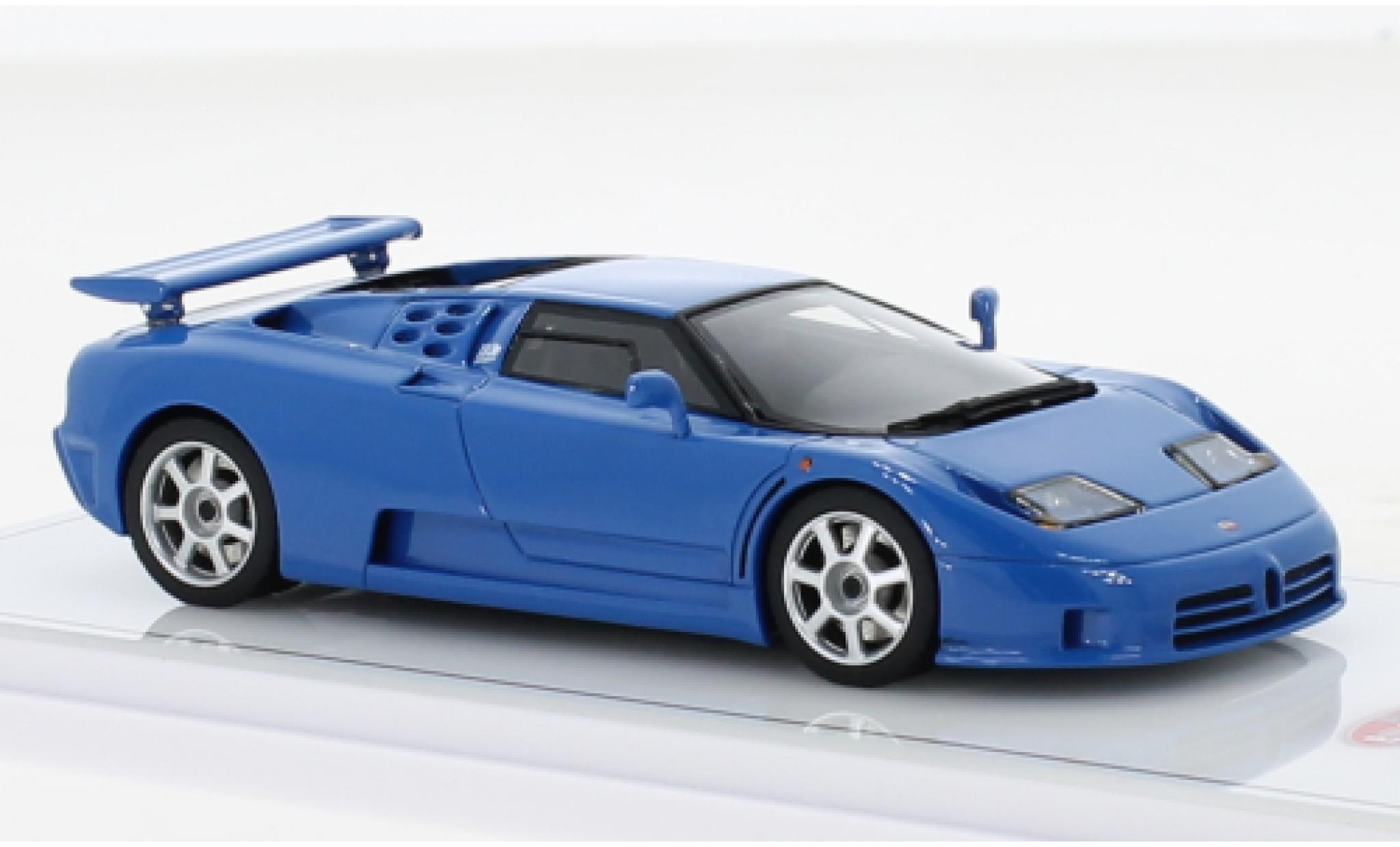 Bugatti EB110 1/43 TrueScale Miniatures Super Sport blu 1992 modellino in miniatura