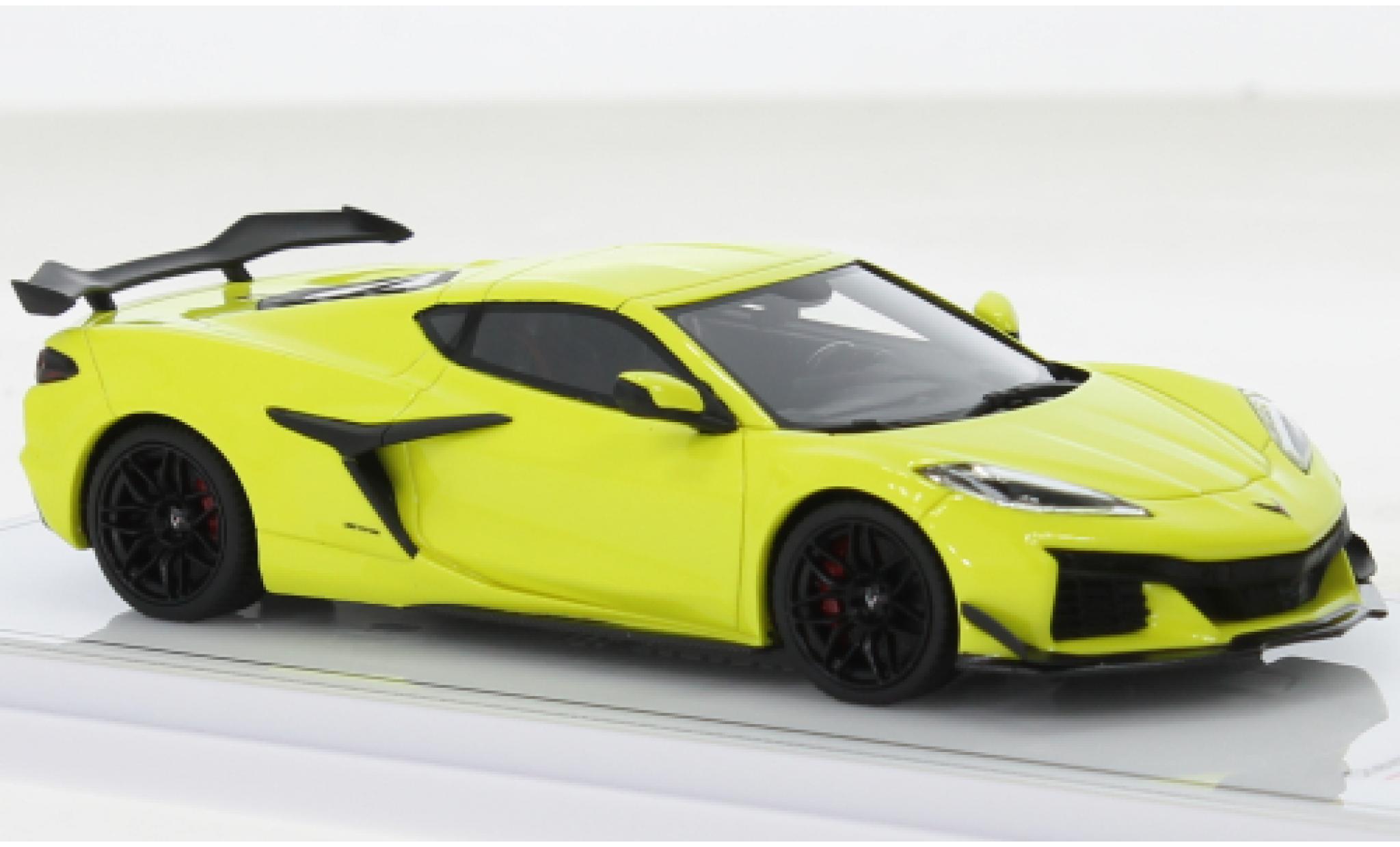 Chevrolet Corvette 1/43 TrueScale Miniatures (C8) Z06 giallo clair 2023 modellino in miniatura