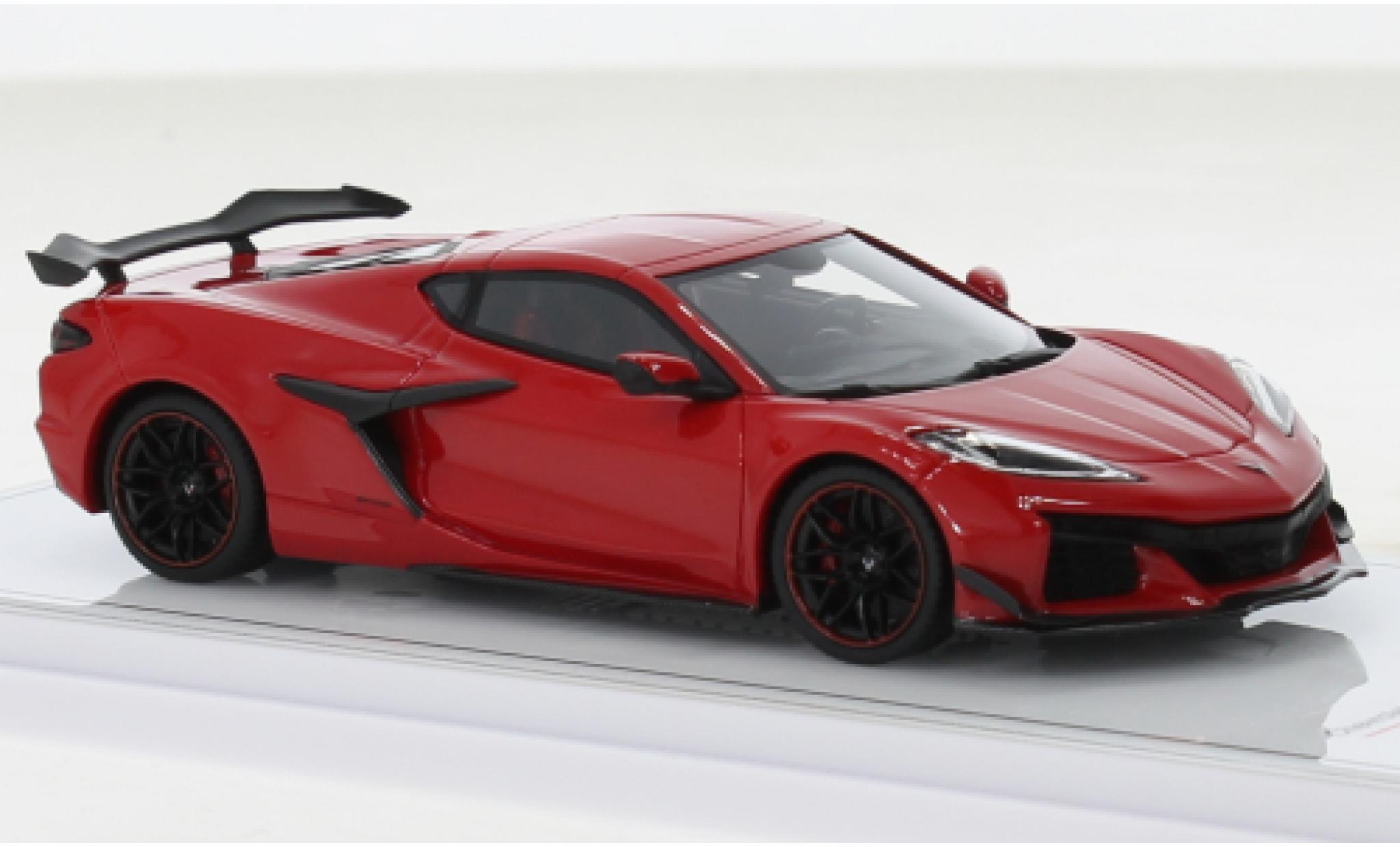 Chevrolet Corvette 1/43 TrueScale Miniatures (C8) Z06 rosso 2023 modellino in miniatura