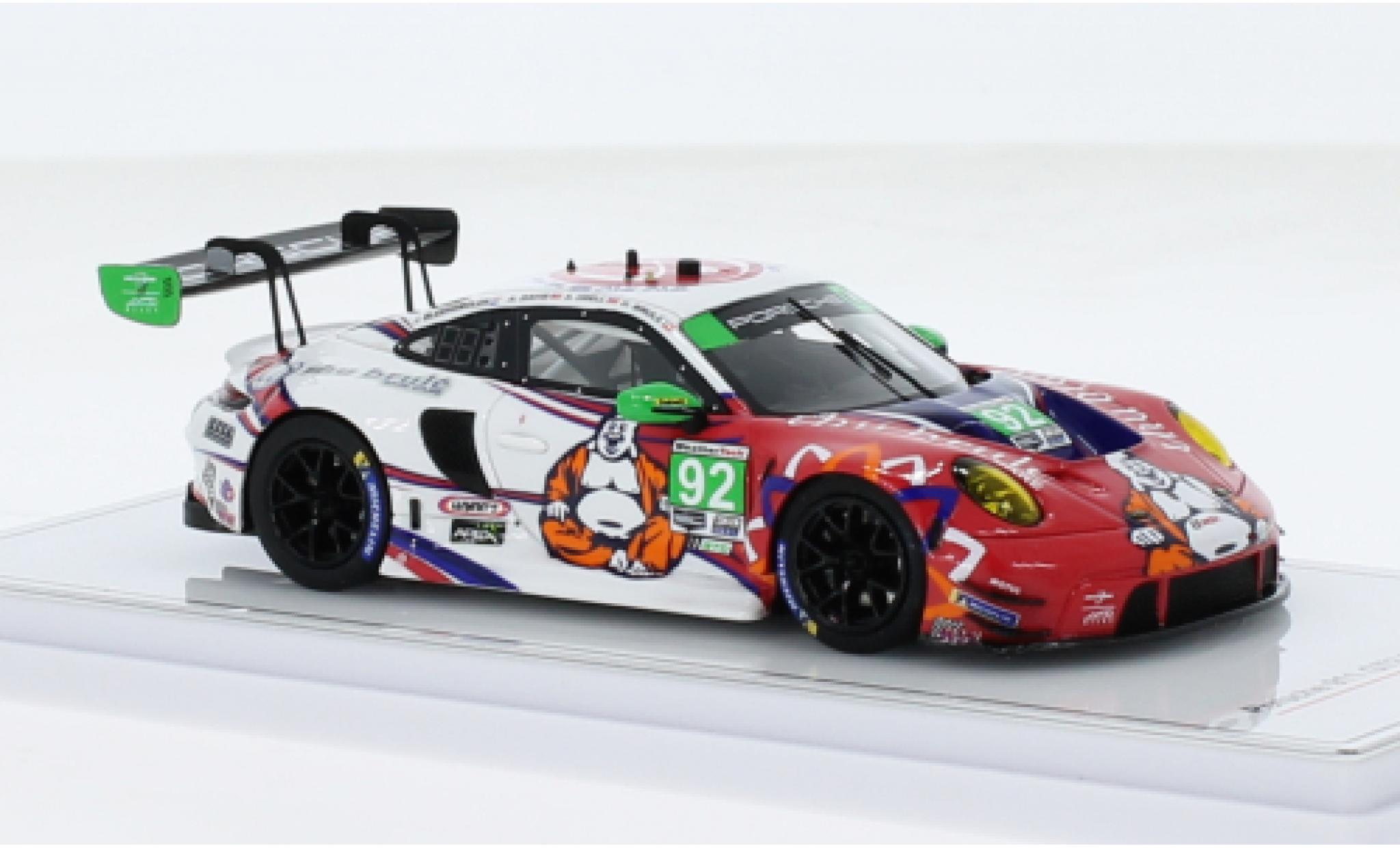 Porsche 992 GT3 R 1/43 TrueScale Miniatures 911  No.92 Kelly-Moss with Riley IMSA 12h Sebring 2023 modellino in miniatura