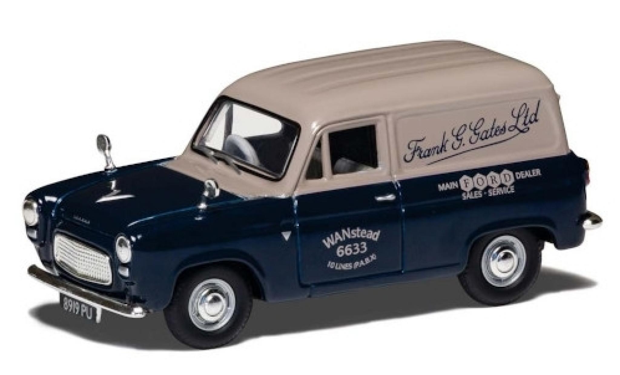 Ford 300E 1/43 Vanguards Thames Van RHD Frank G. Gates Ltd - Dealer modellino in miniatura