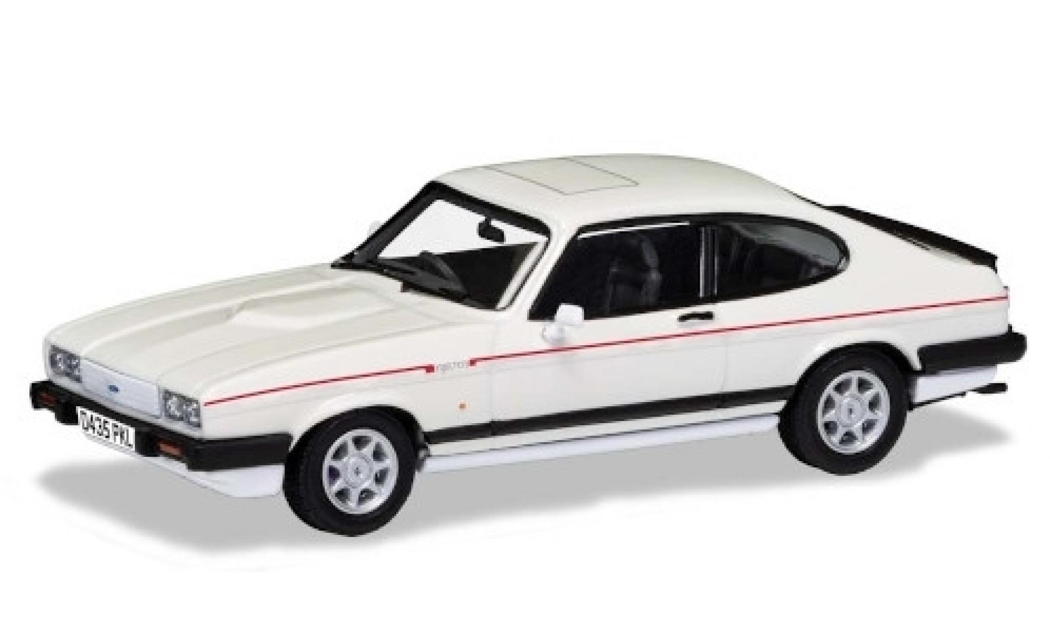 Ford Capri 1/43 Vanguards Mk3 2.8i Special bianco RHD modellino in miniatura