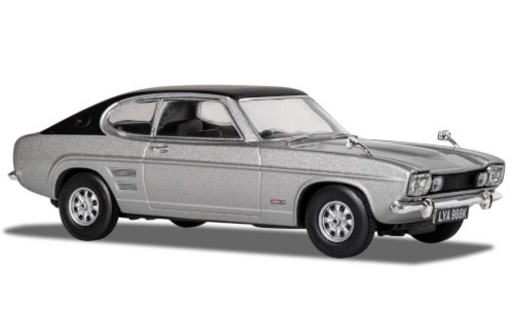 Ford Capri 1/43 Vanguards MkI 3000E grigio/matt-nero RHD 1970 modellino in miniatura