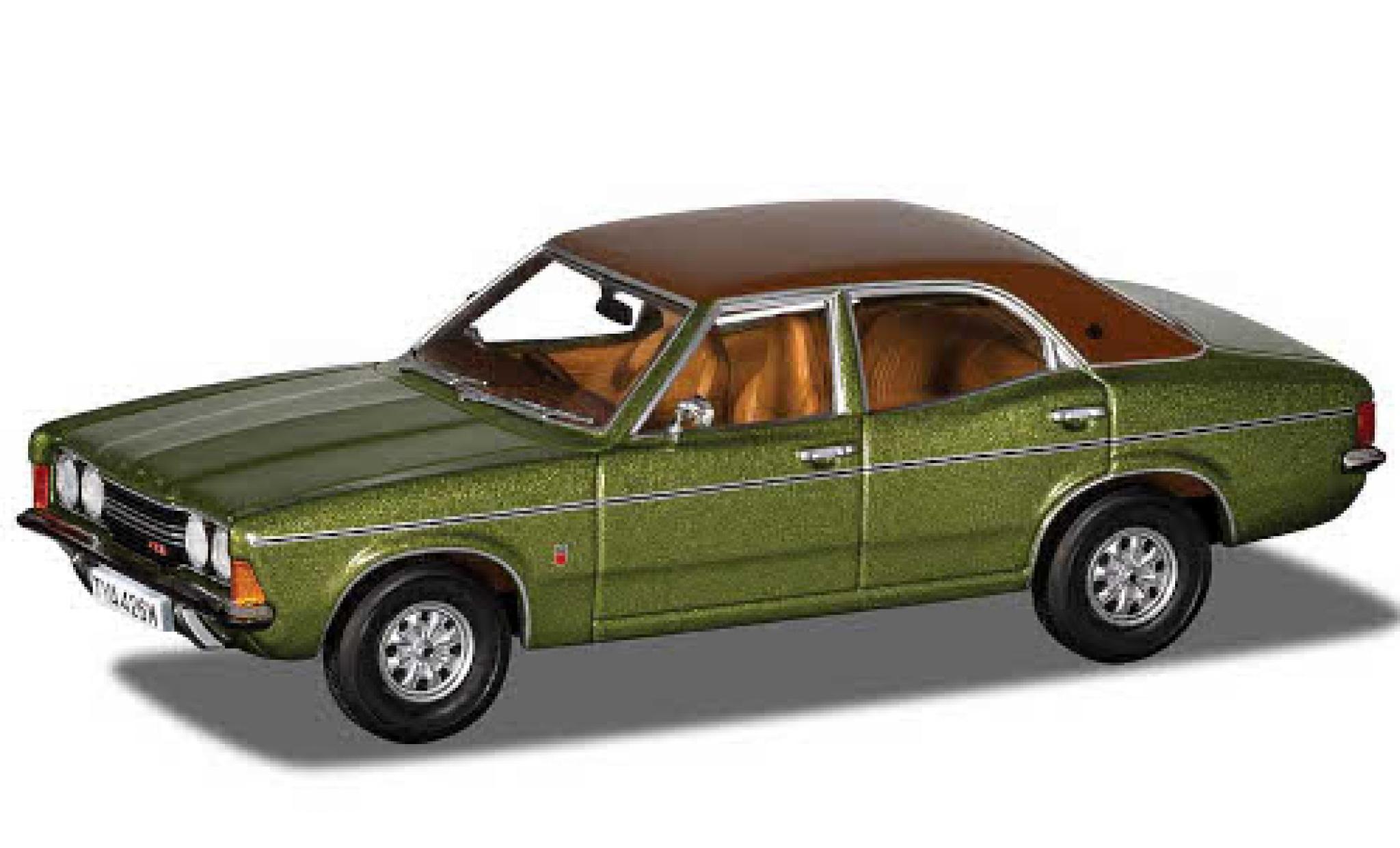 Ford Cortina 1/43 Vanguards MkIII 2.0 GXL metallico verde/matt-marroneee RHD 1973 modellino in miniatura