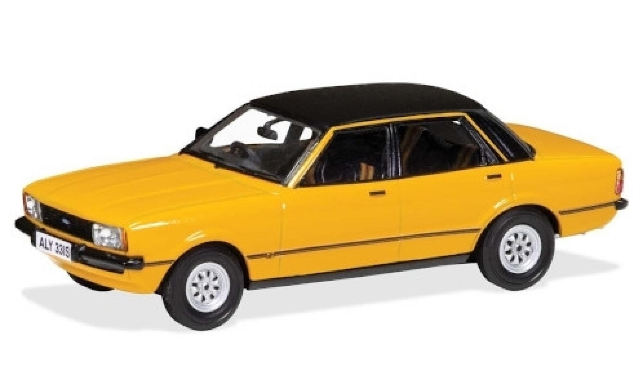 Ford Cortina 1/43 Vanguards MkIV 2.3S orange/nero RHD 1976 modellino in miniatura