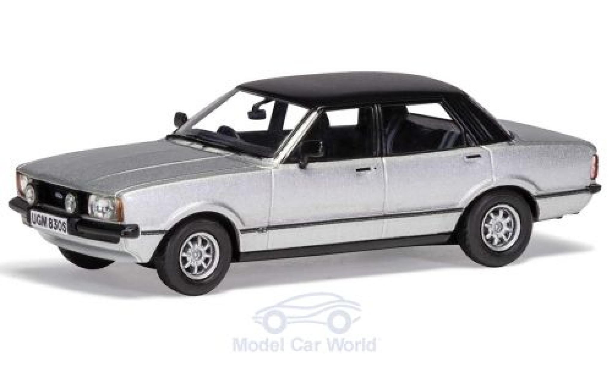 Ford Cortina 1/43 Vanguards MkIV 3.0 Savage grigio/nero RHD modellino in miniatura
