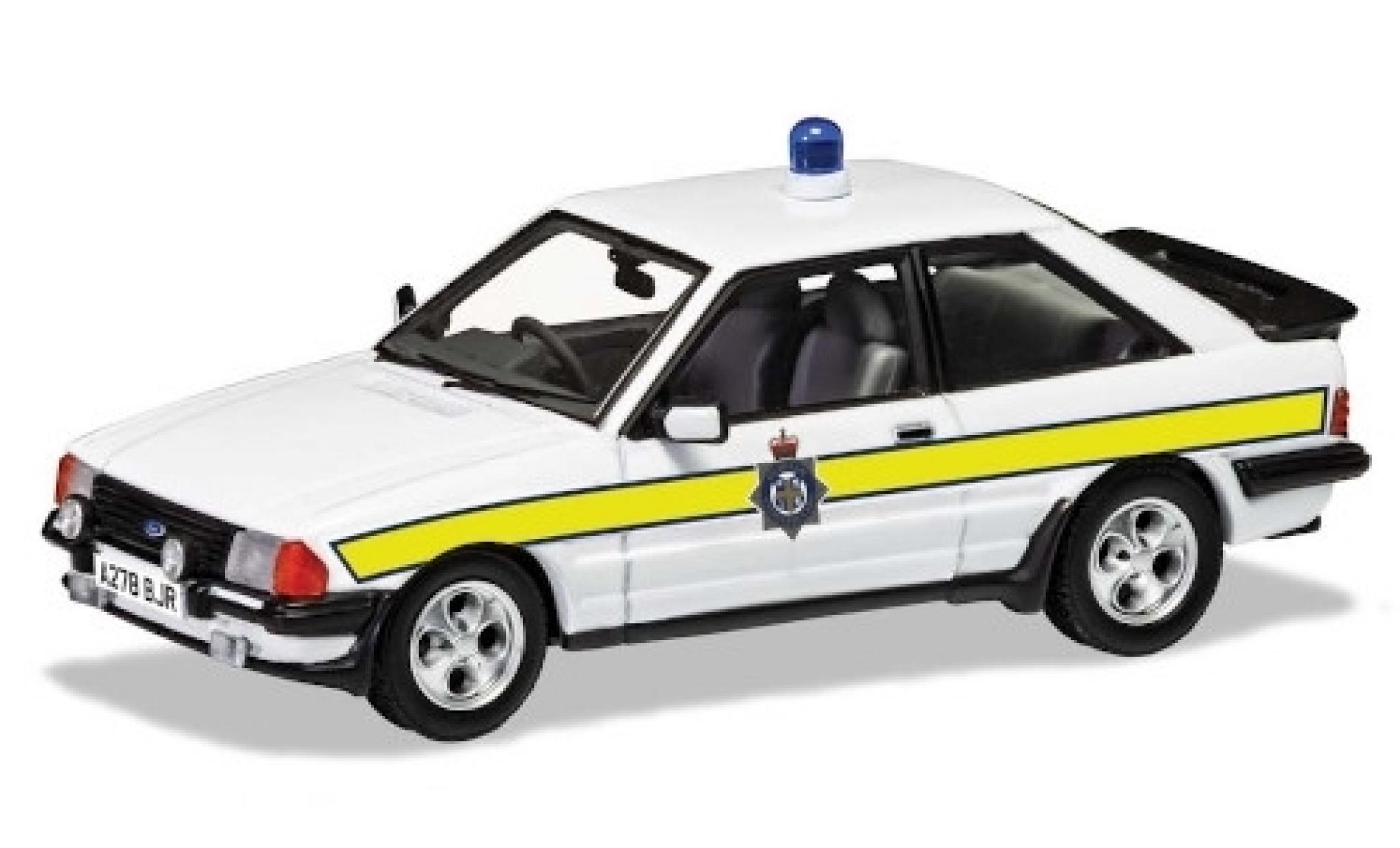 Ford Escort 1/43 Vanguards Mk III XR3i RHD Durham Constabulary 1983 modellino in miniatura
