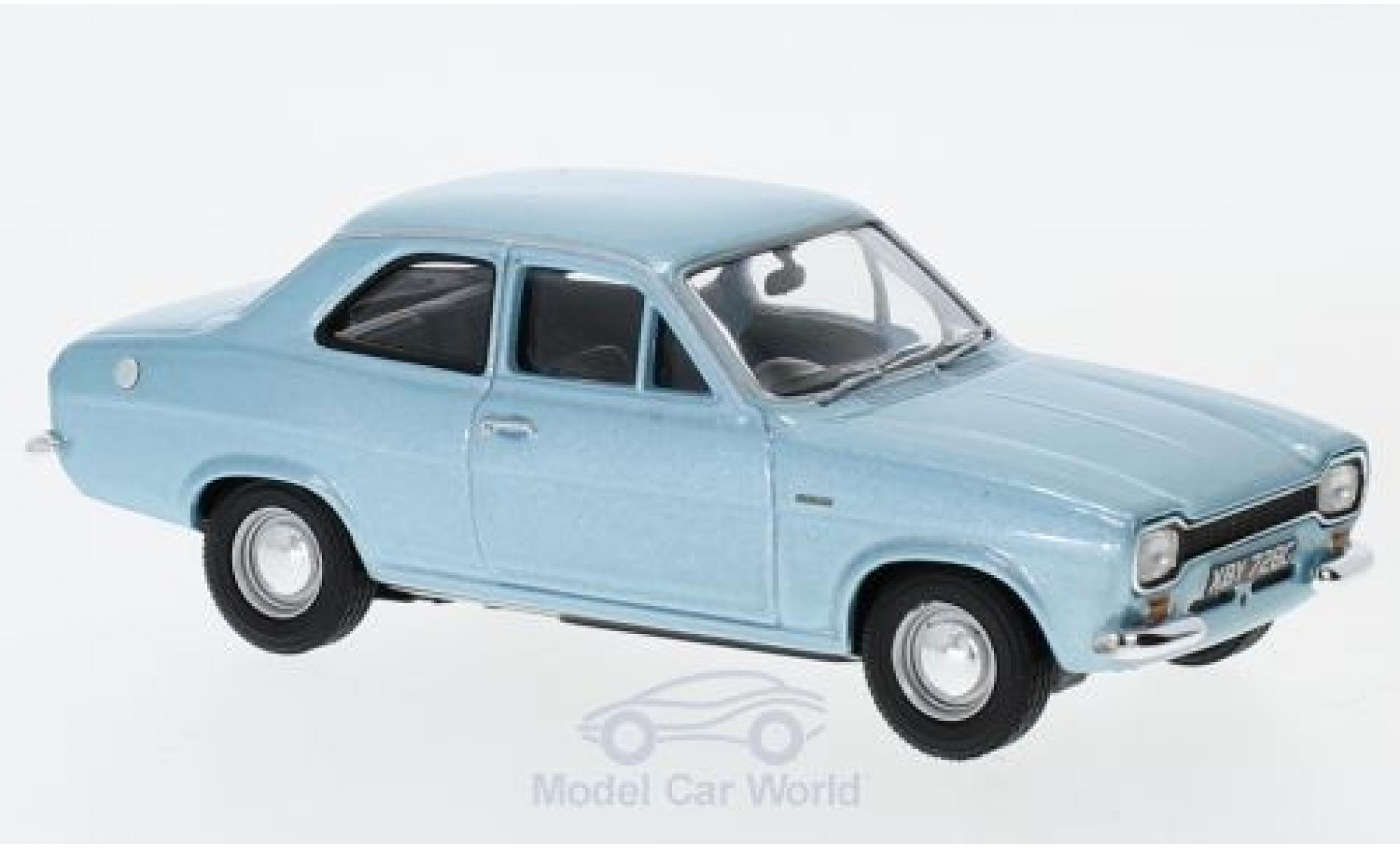 Ford Escort MK1 1/43 Vanguards Mk1 Twin-Cam metallico blu RHD modellino in miniatura